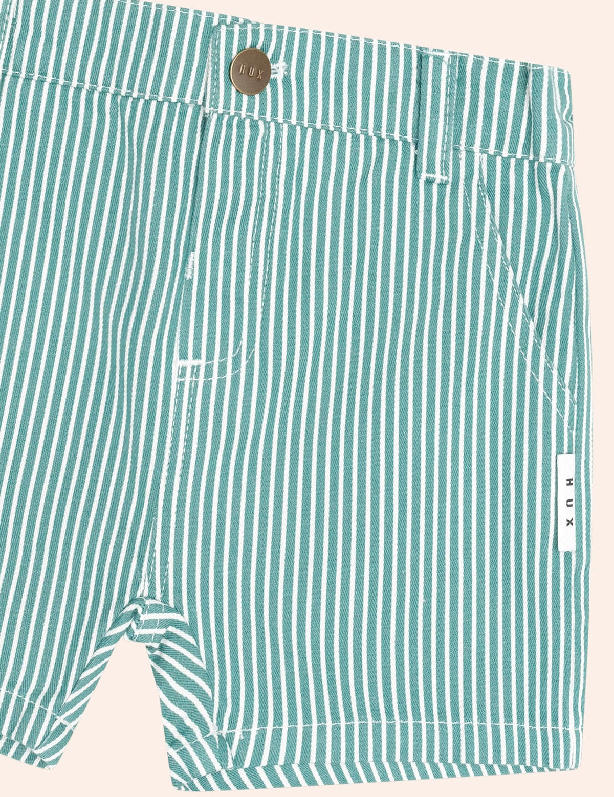 Mistletoe Stripe Short SHORT Huxbaby Shopify