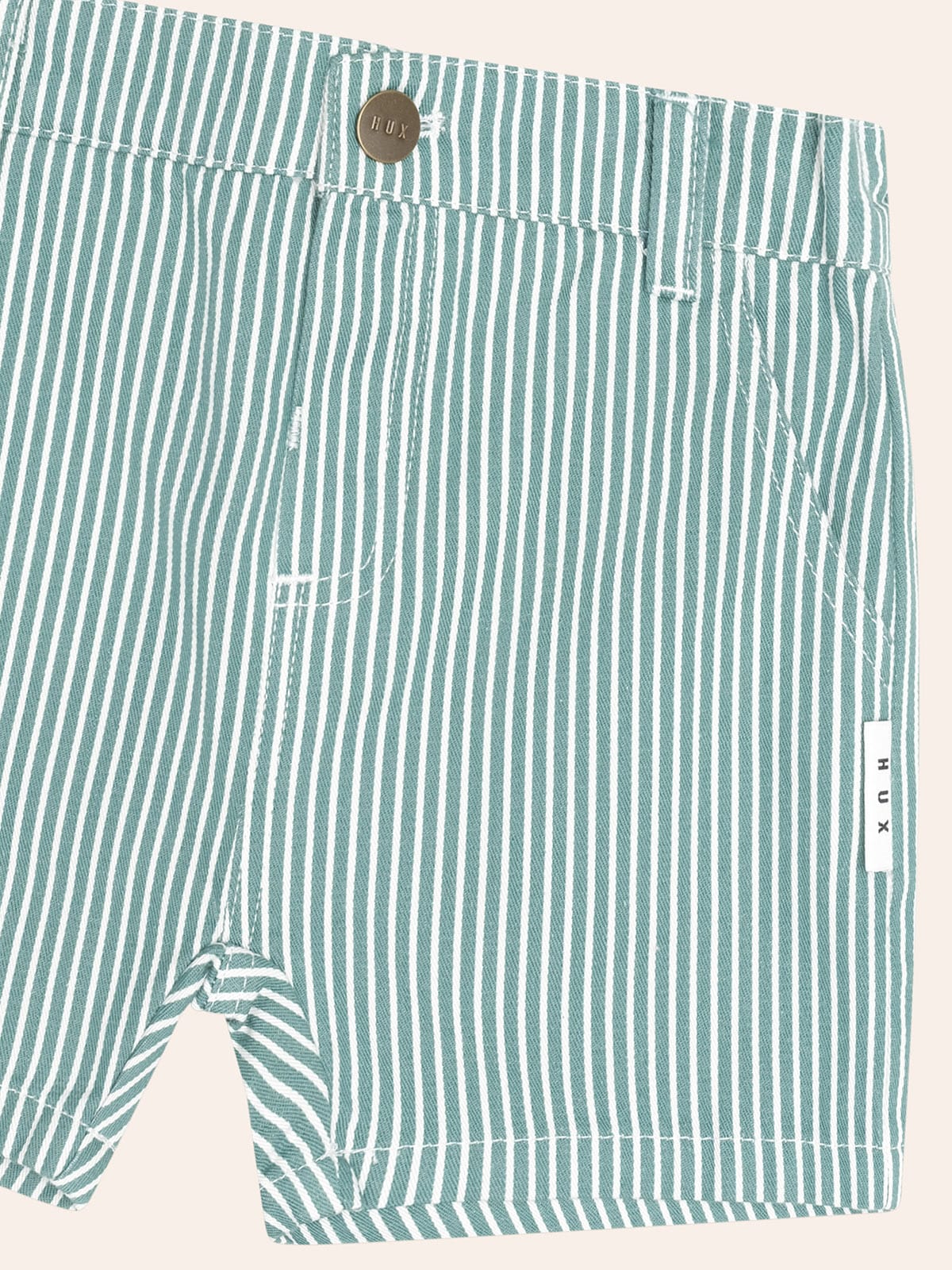 Mistletoe Stripe Short SHORT Huxbaby Shopify