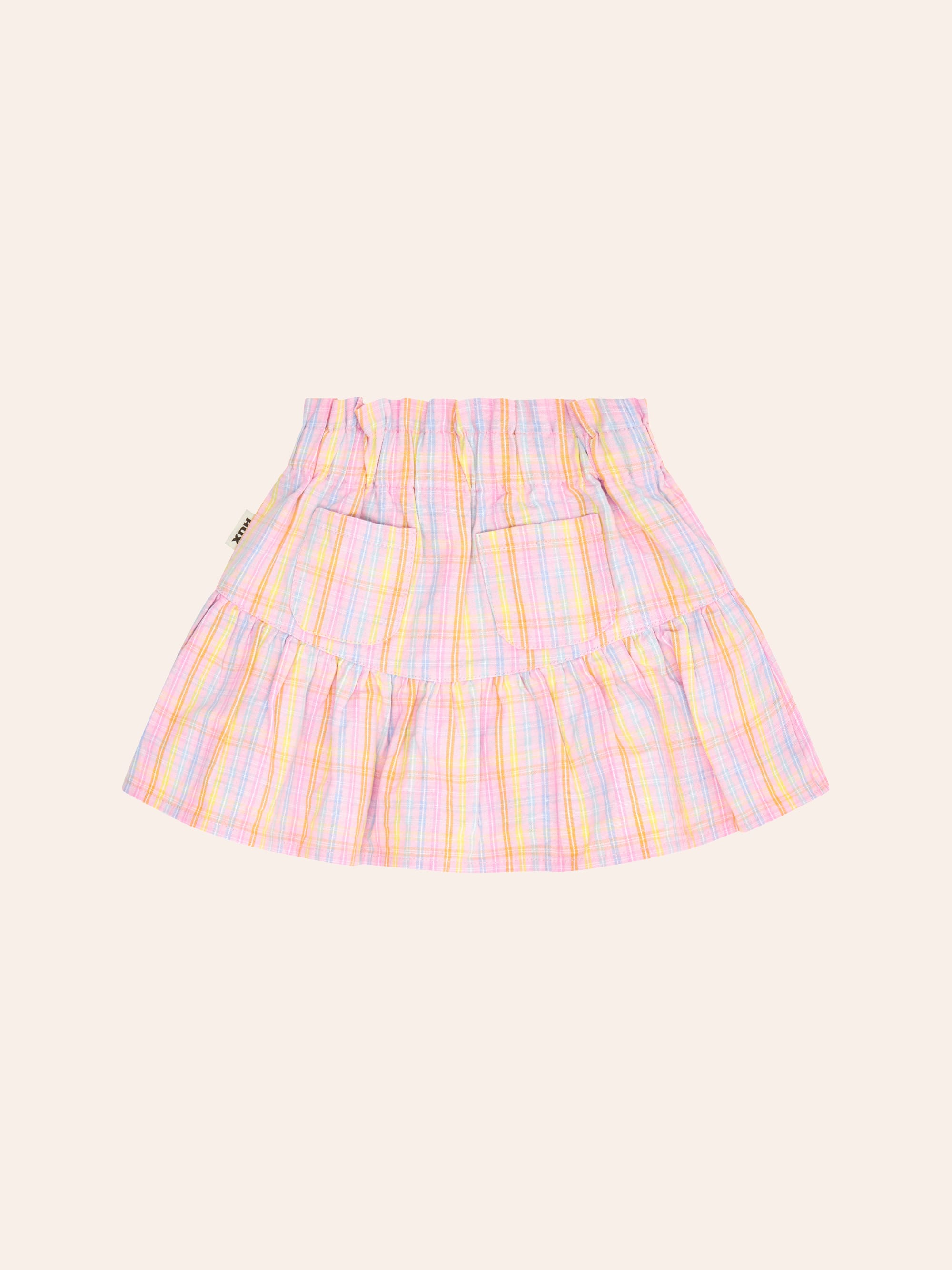 Seaside Rainbow Stripe Skirt SKIRT Huxbaby Shopify