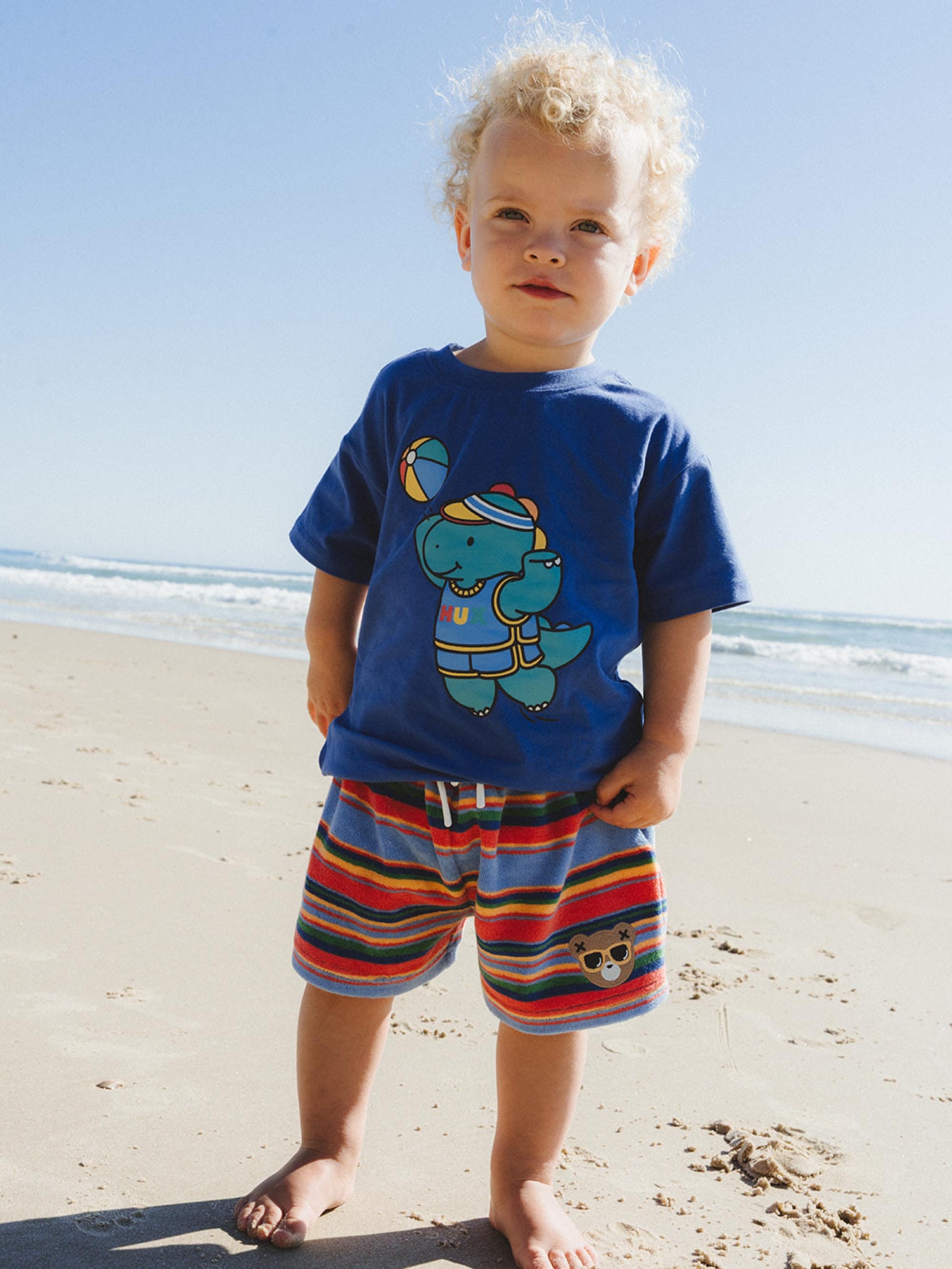 Hux Sunset Stripe Short SHORT Huxbaby Shopify
