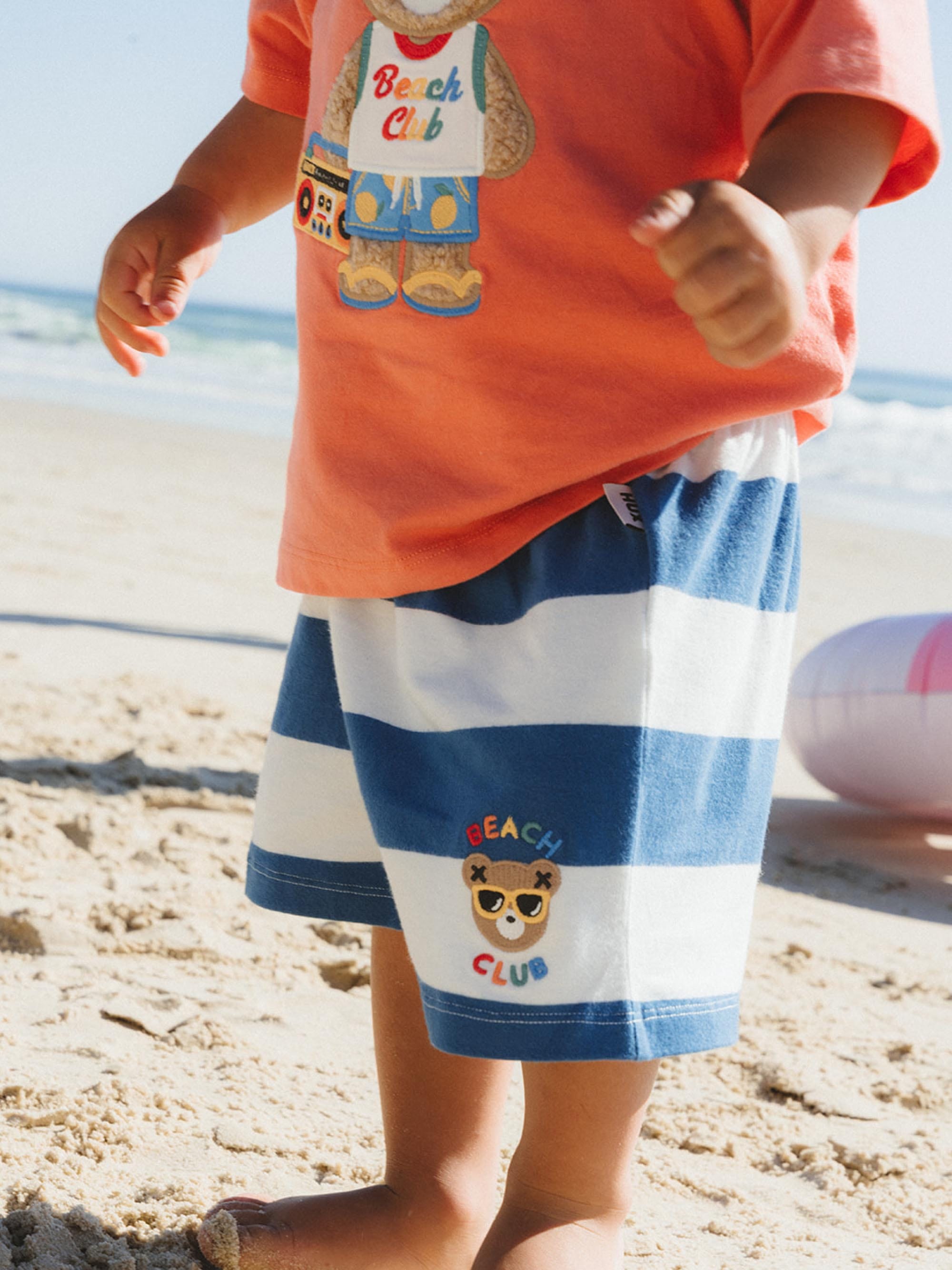 Beach Club Hux Block Stripe Short SHORT Huxbaby Shopify