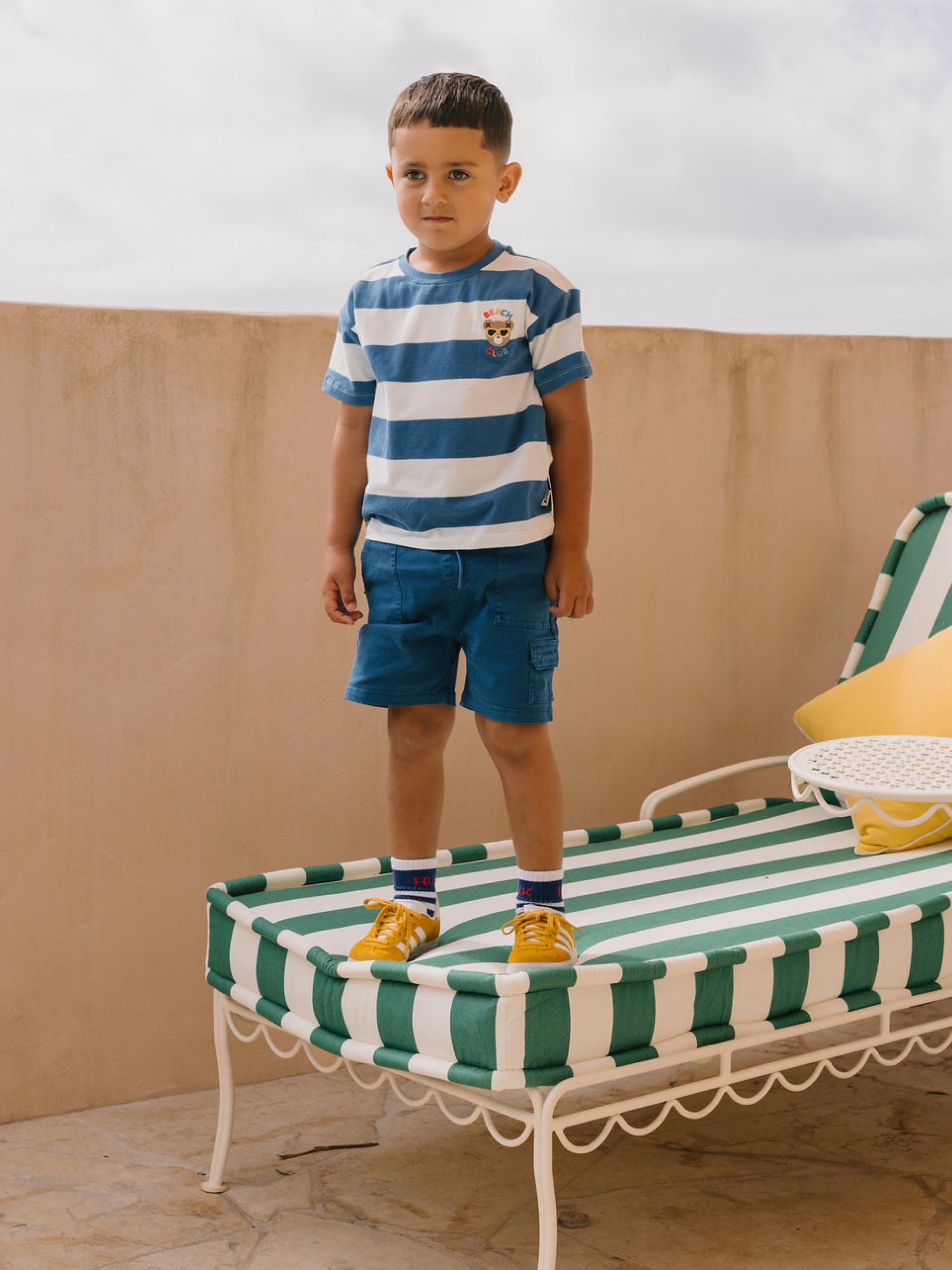 Hux Garment Dye Cargo Short SHORT Huxbaby Shopify