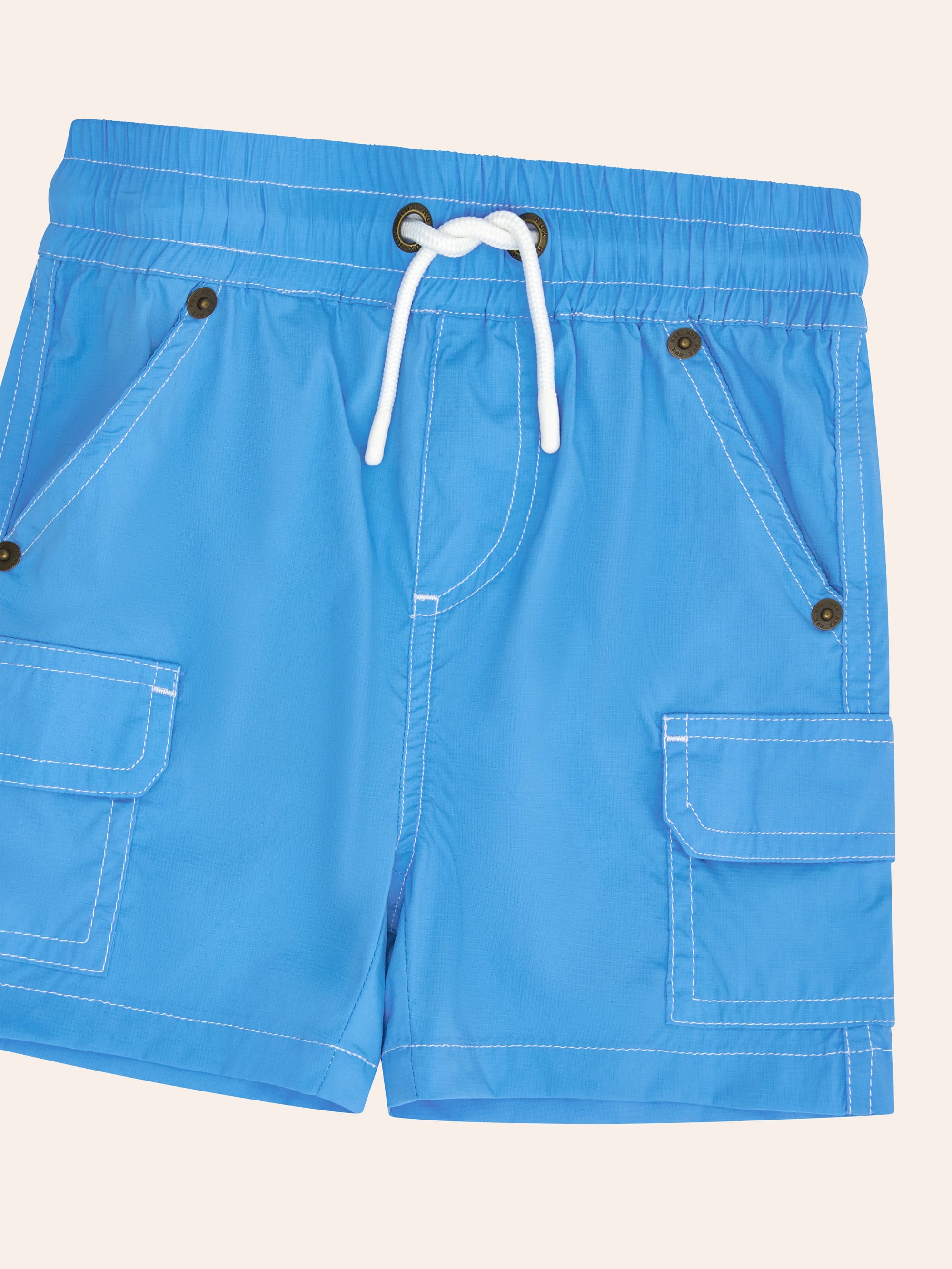Aqua Ripstop Cargo Short SHORT Huxbaby Shopify