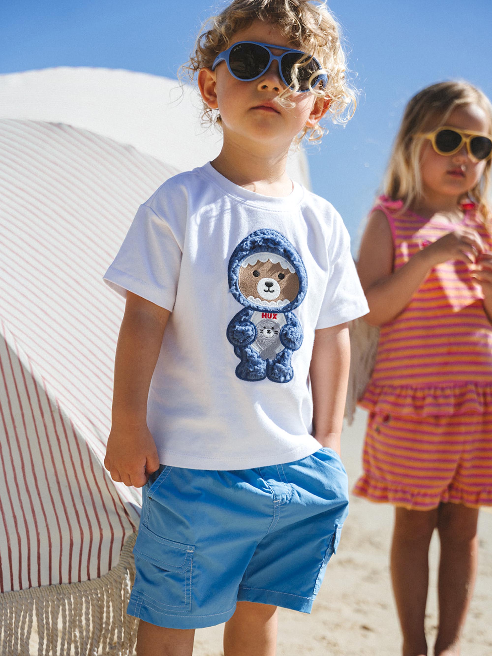 Aqua Ripstop Cargo Short SHORT Huxbaby Shopify