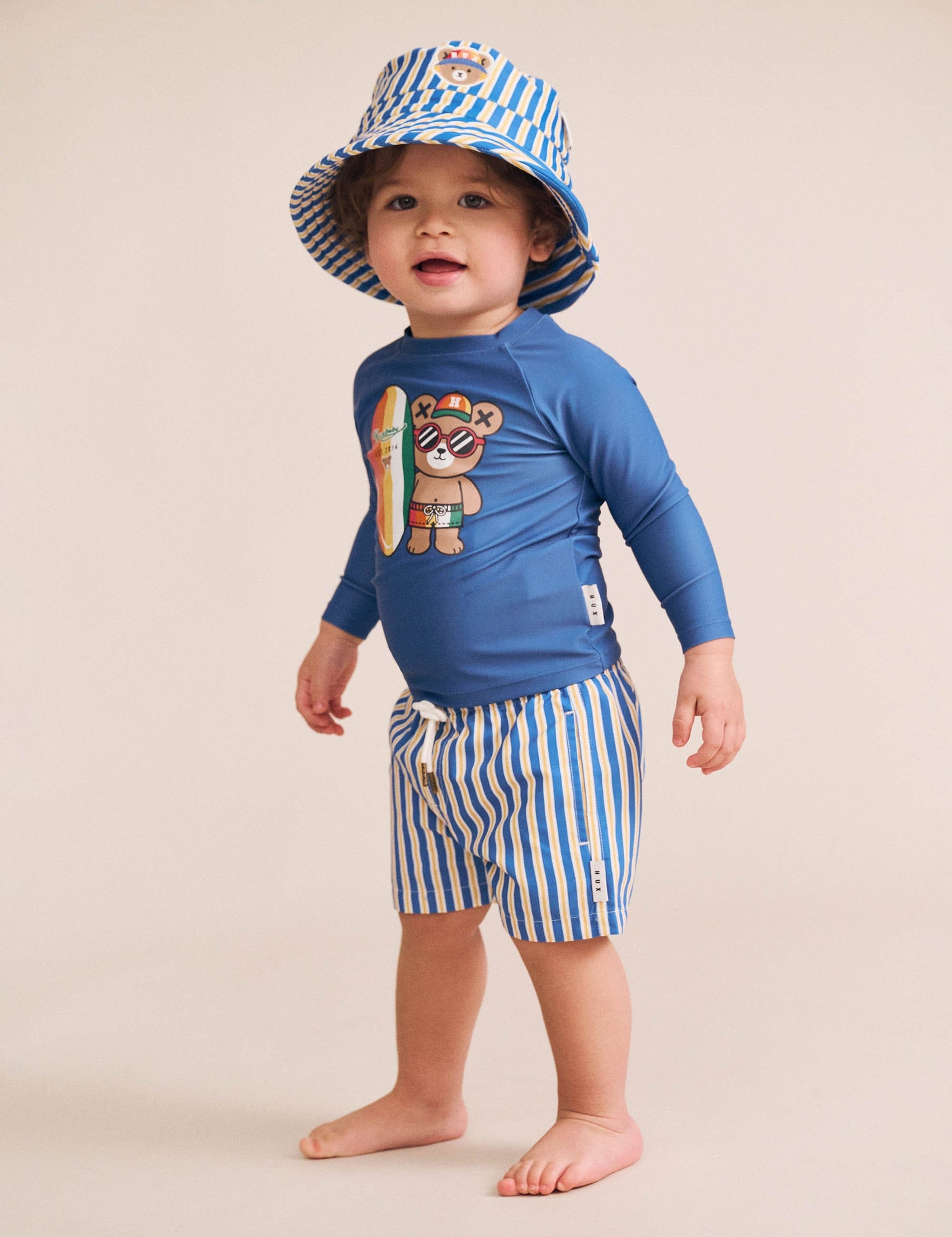 Surfer Hux Rashguard SWIMWEAR Huxbaby