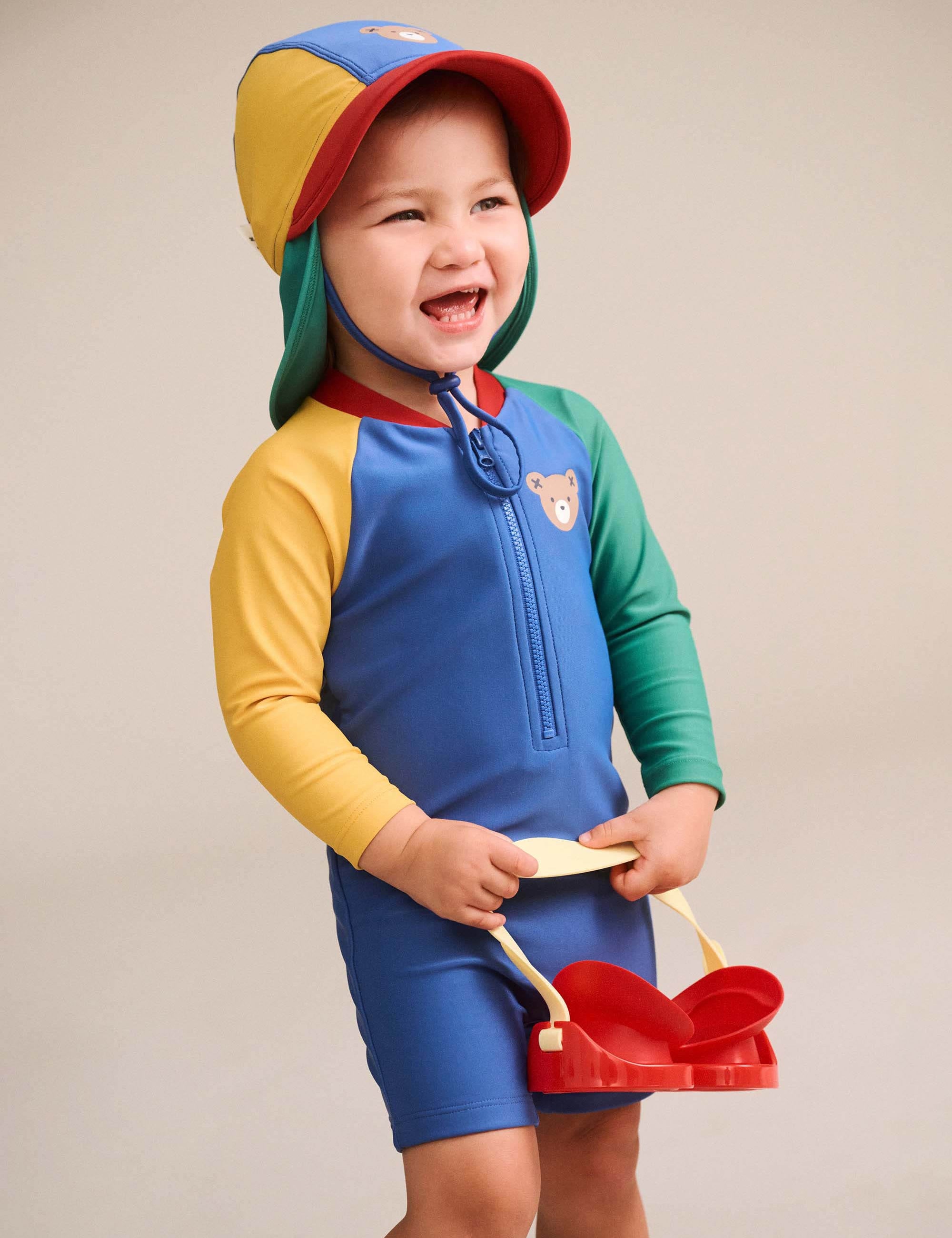 Hux Colour Block Legionnaries Hat SWIMWEAR Huxbaby Shopify