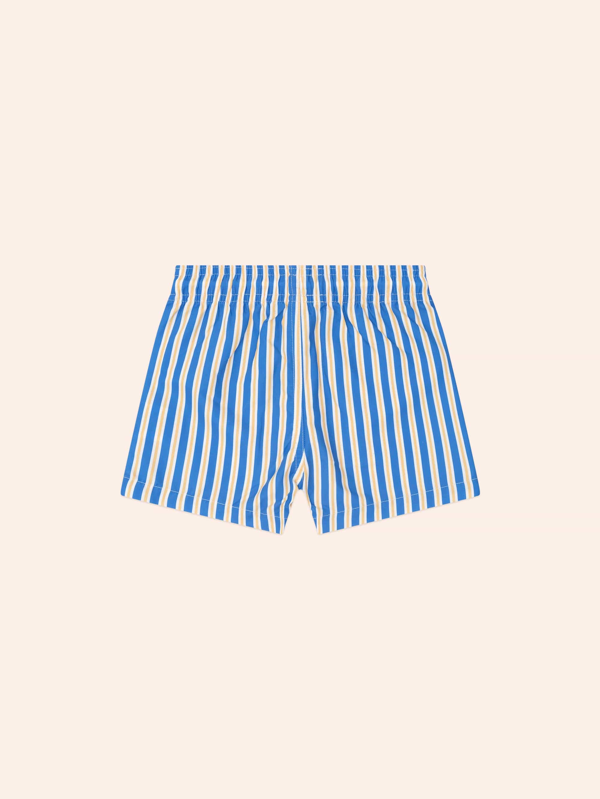 Collegiate Stripe Boardshort SHORT Huxbaby