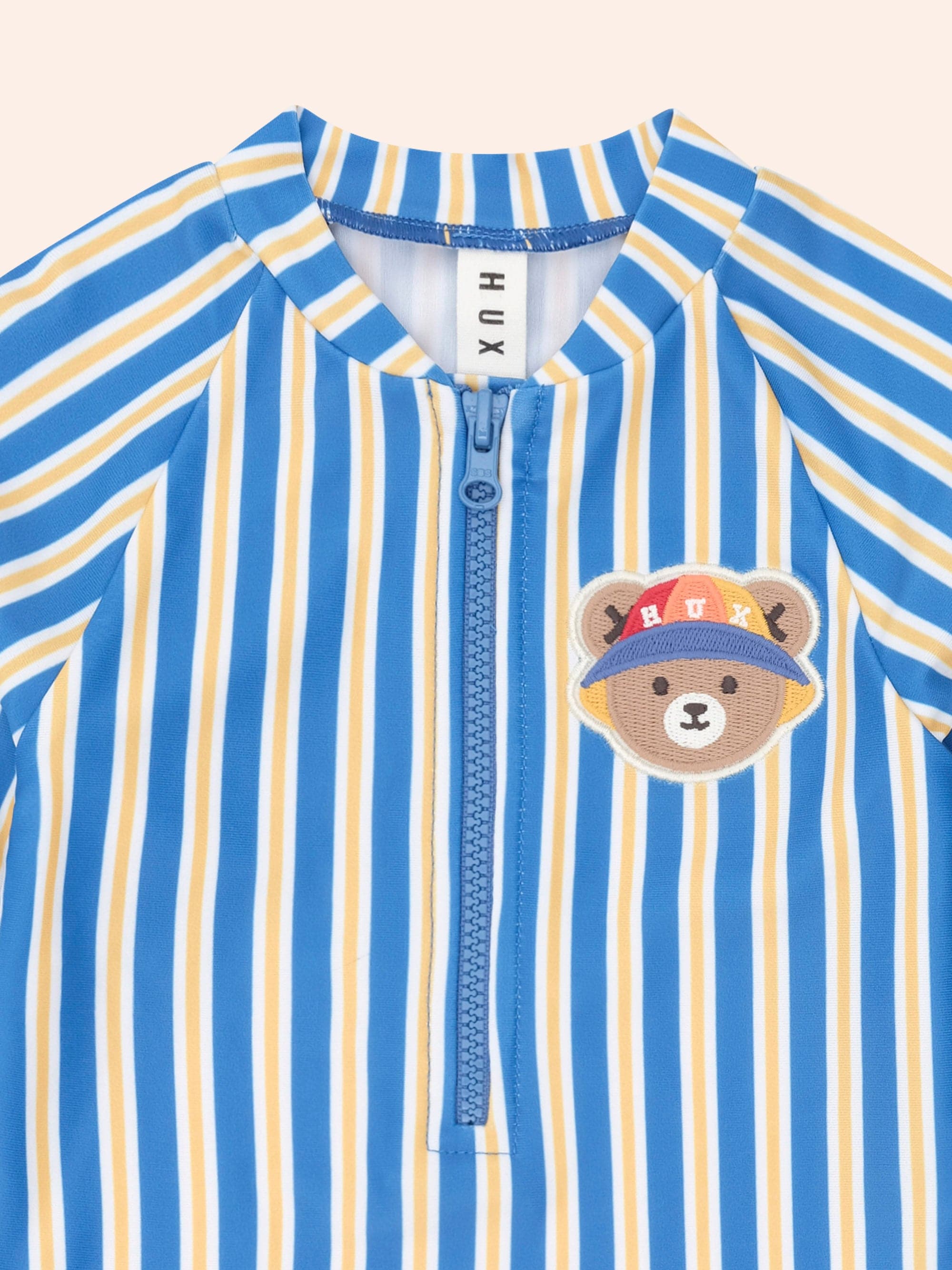 Beach Hux Stripe Rashie SWIMWEAR Huxbaby