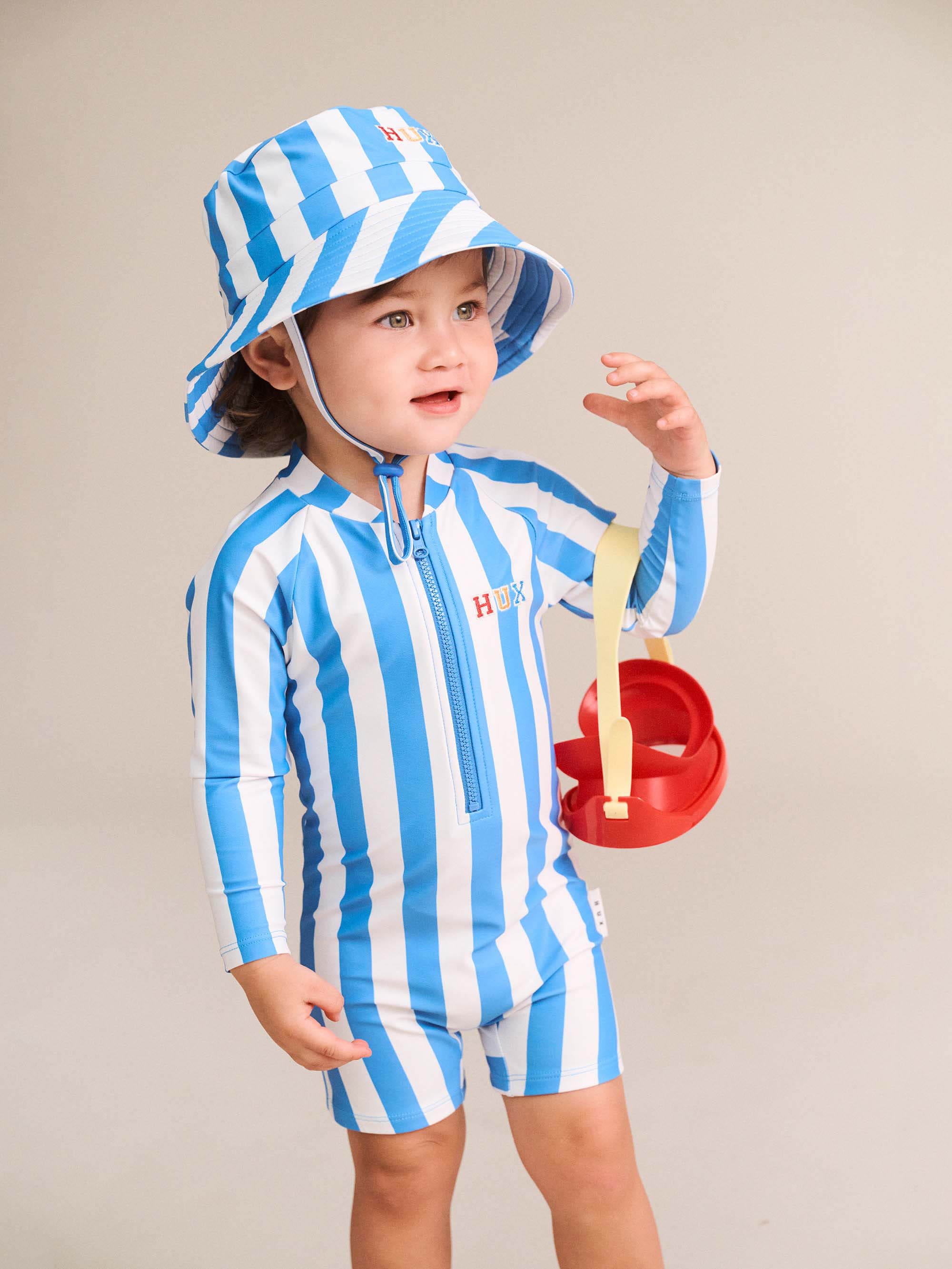 Nautical Stripe Rashsuit SWIMWEAR Huxbaby Shopify