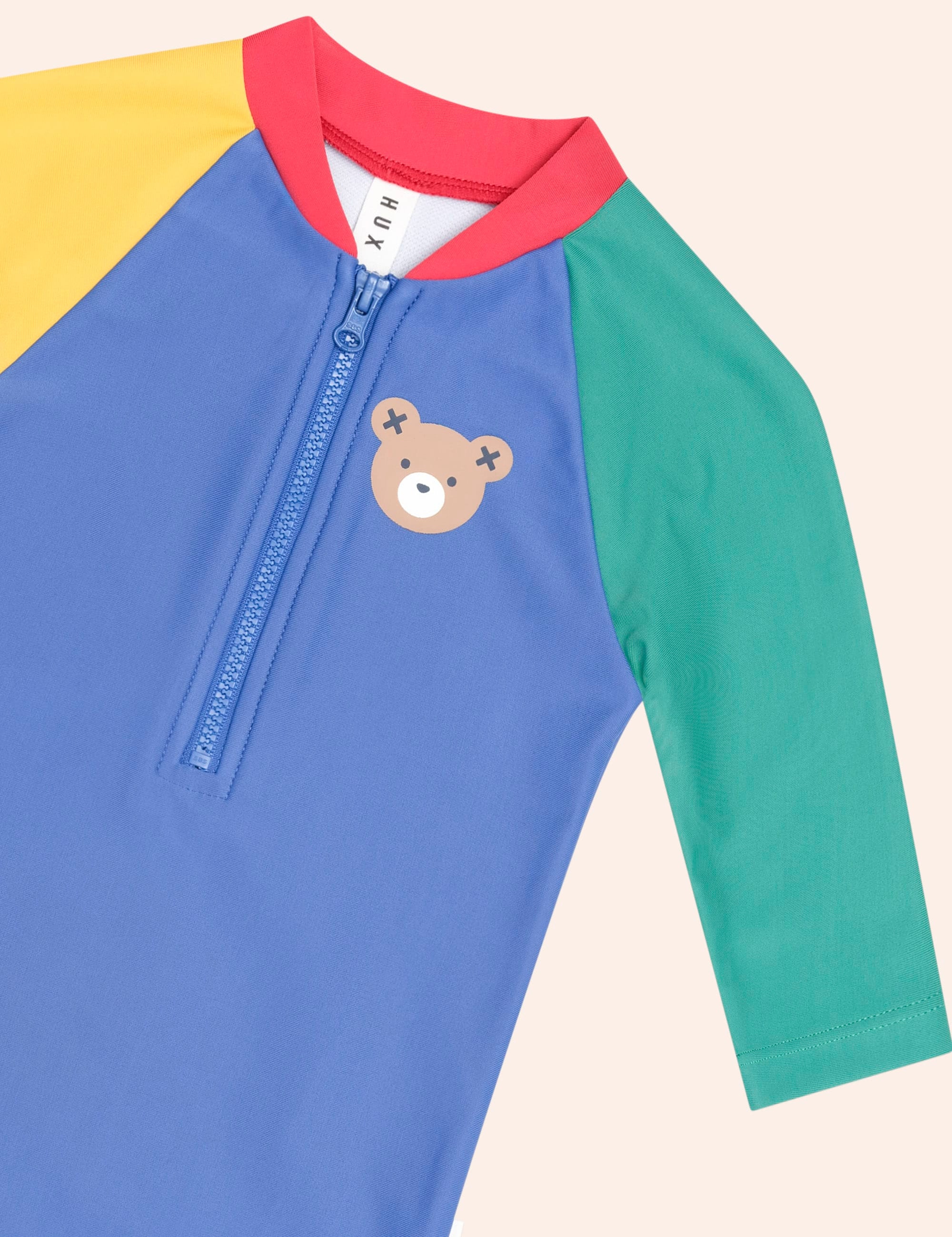 Huxbear Colour Block Rashsuit SWIMWEAR Huxbaby Shopify