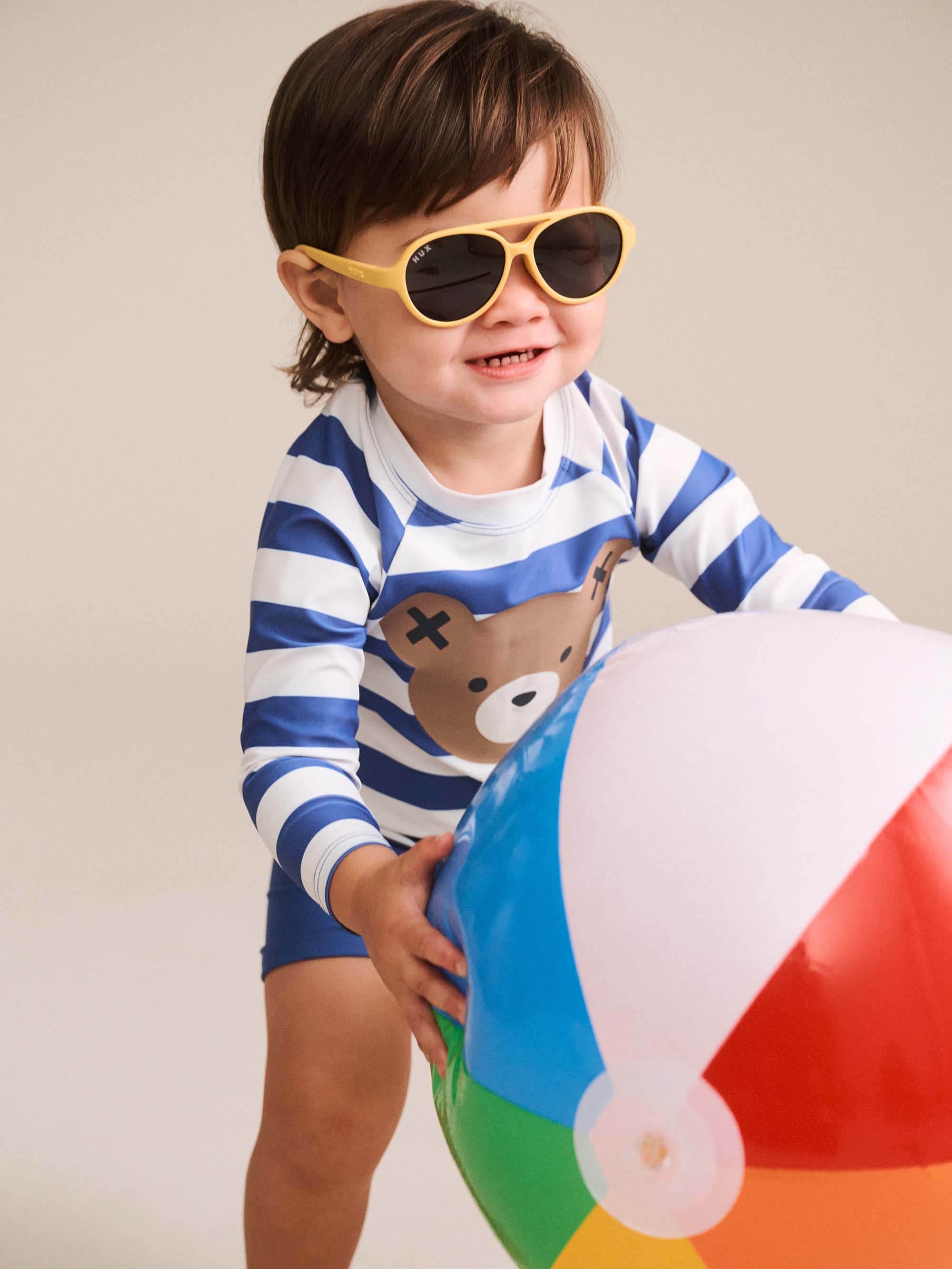 Stripe Huxbear 2Pc Swim Set SWIMWEAR Huxbaby Shopify