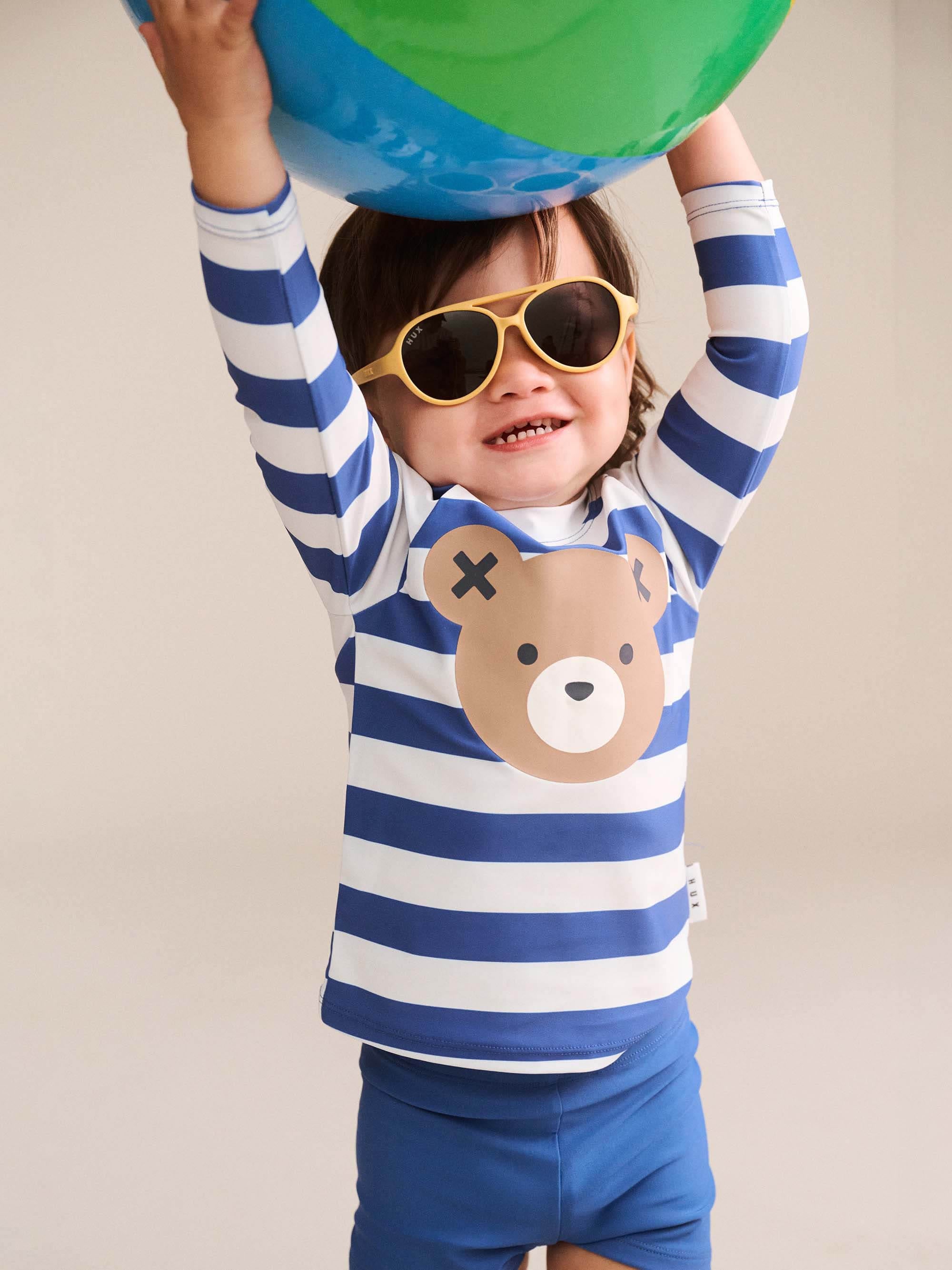 Stripe Huxbear 2Pc Swim Set SWIMWEAR Huxbaby Shopify