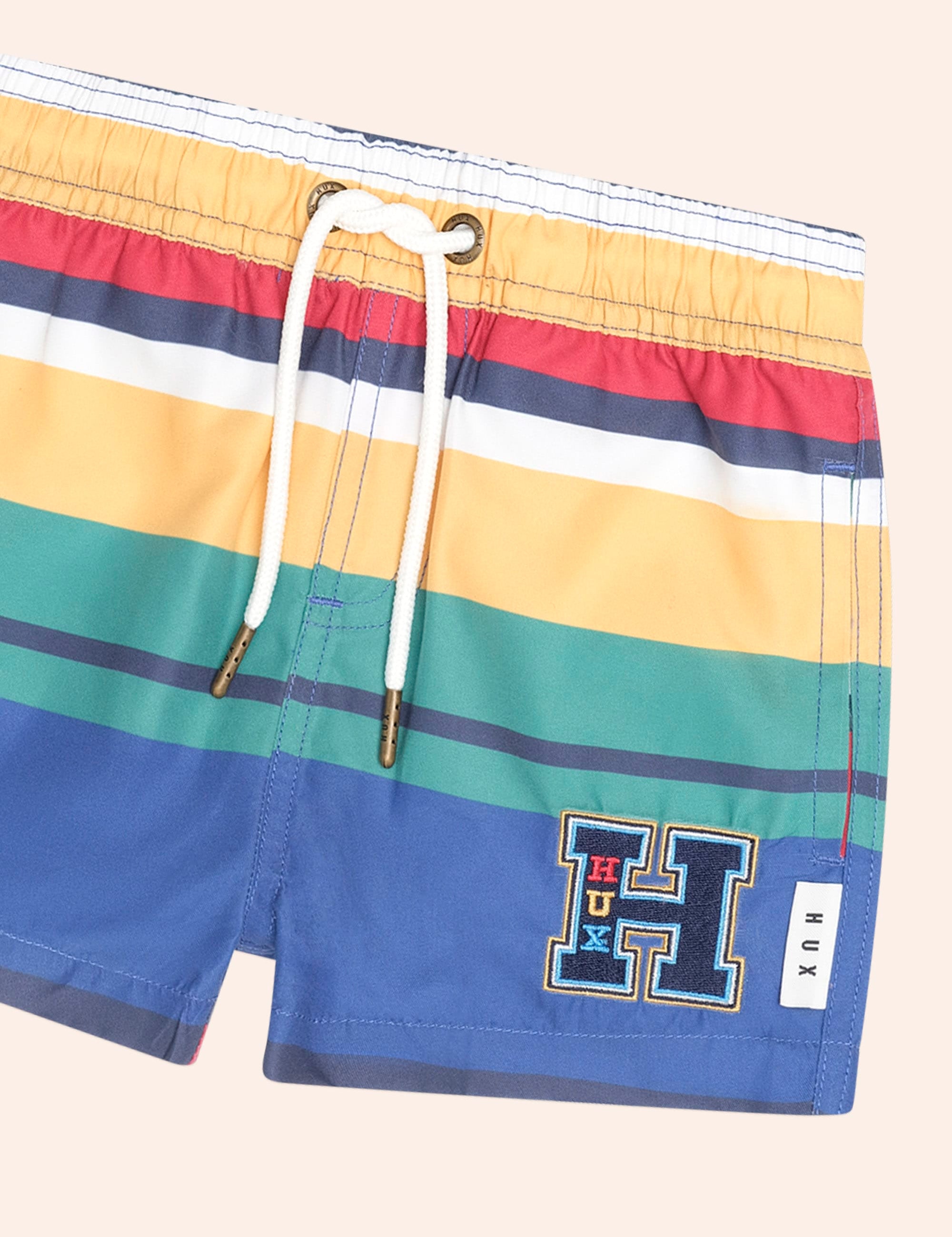 Variegated Stripe Boardshort SWIMWEAR Huxbaby Shopify