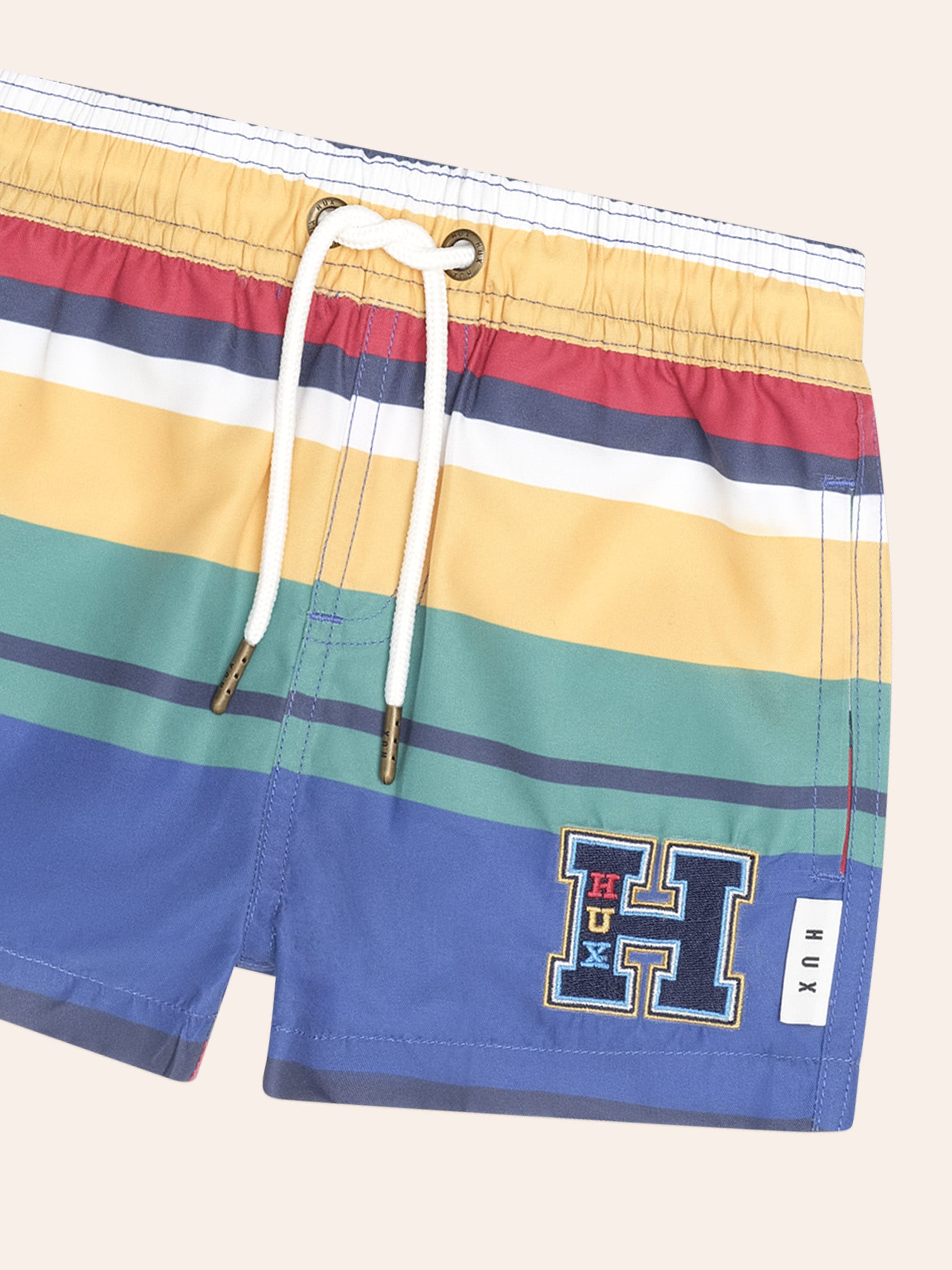 Variegated Stripe Boardshort SWIMWEAR Huxbaby Shopify