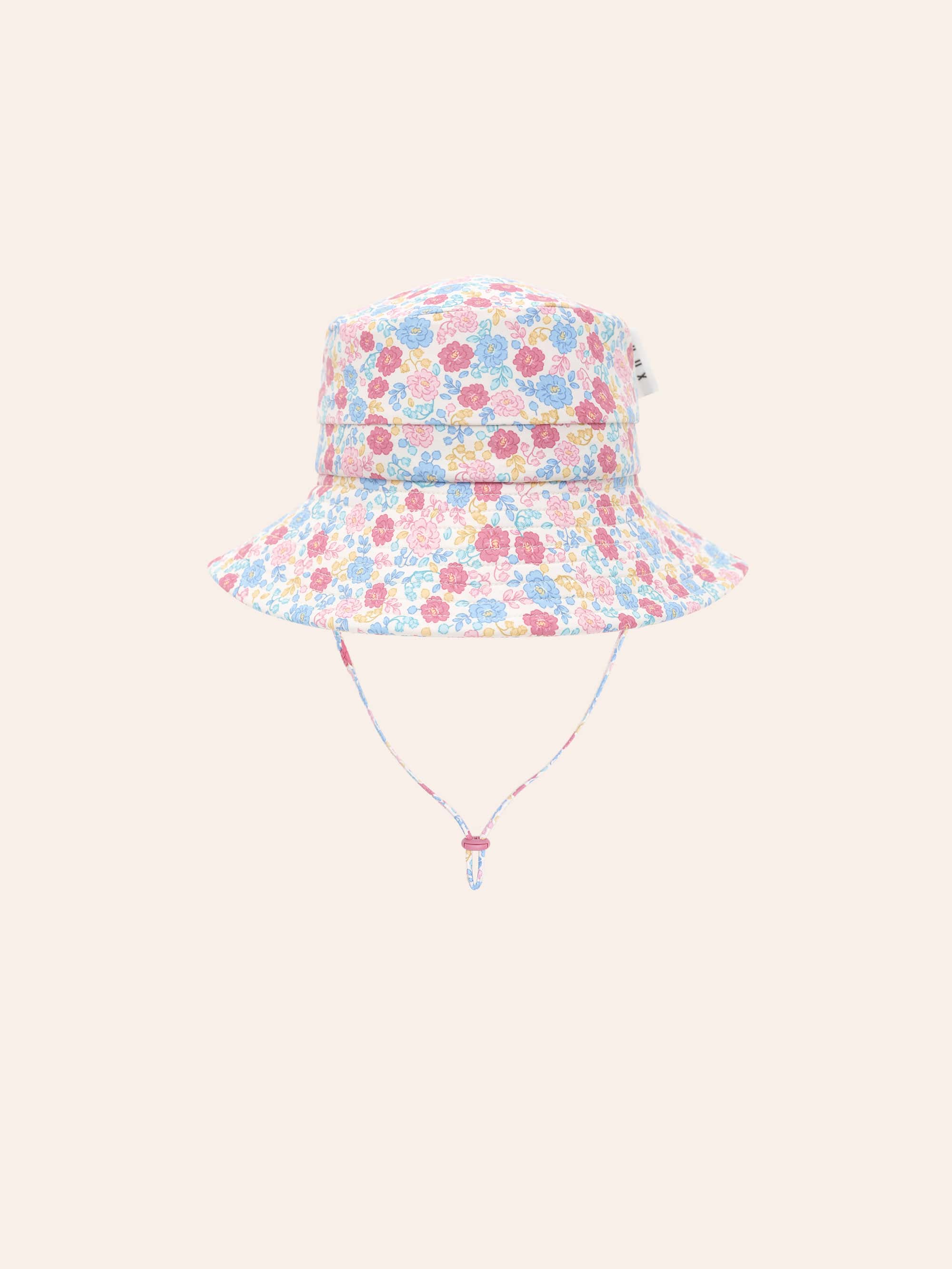 Vintage Floral Swimhat SWIMWEAR Huxbaby Shopify