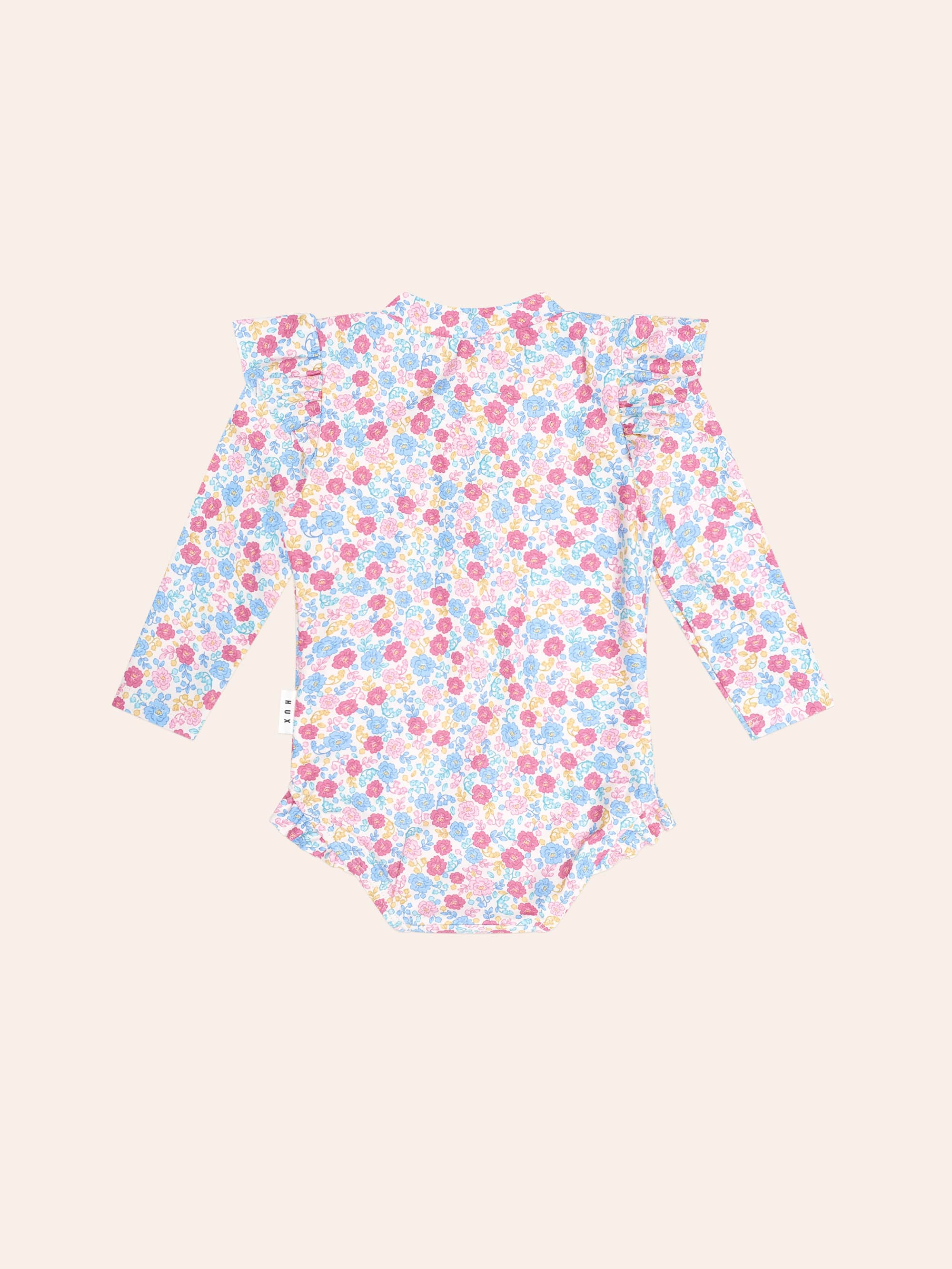 Huxbaby Shopify SWIMWEAR Vintage Floral Swimsuit
