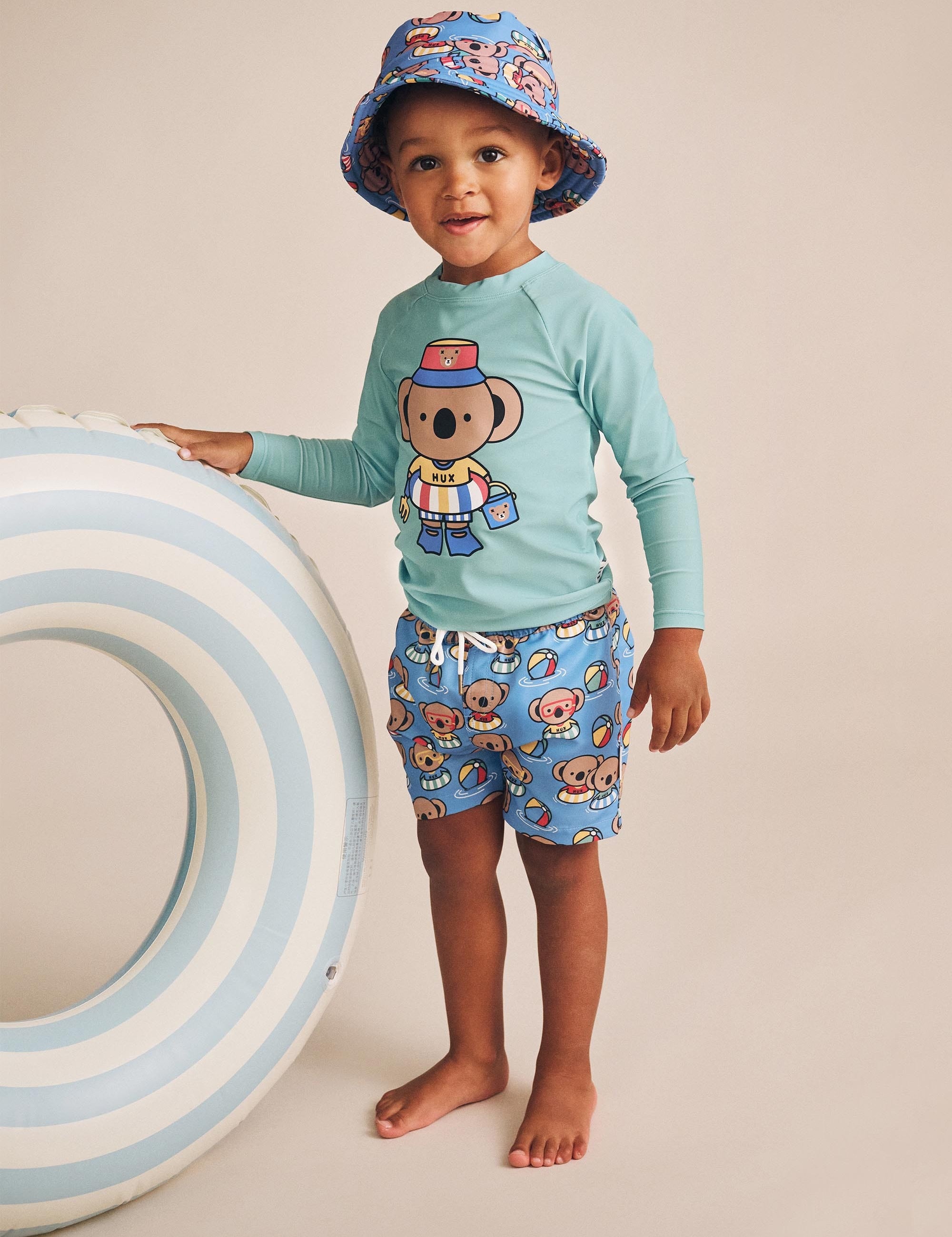 Kel Koala Rashguard SWIMWEAR Huxbaby