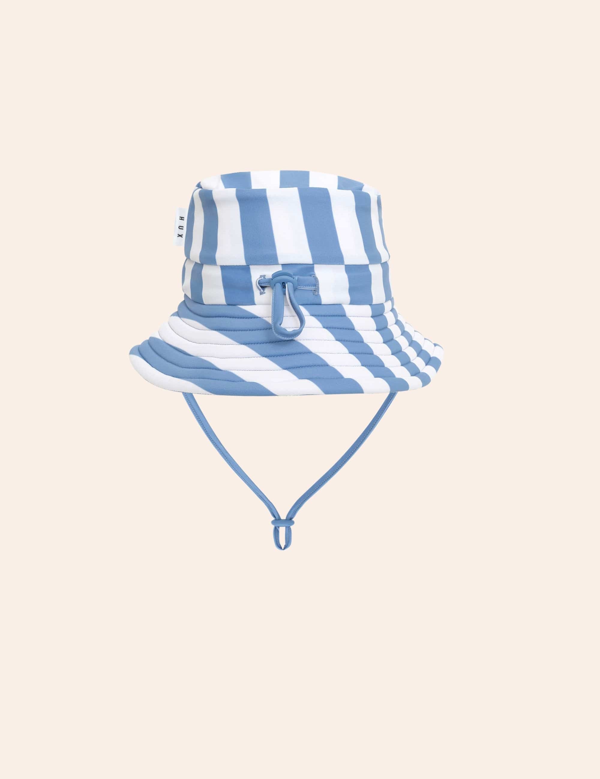Vintage Stripe Bow Swimhat ACCESSORIES Huxbaby