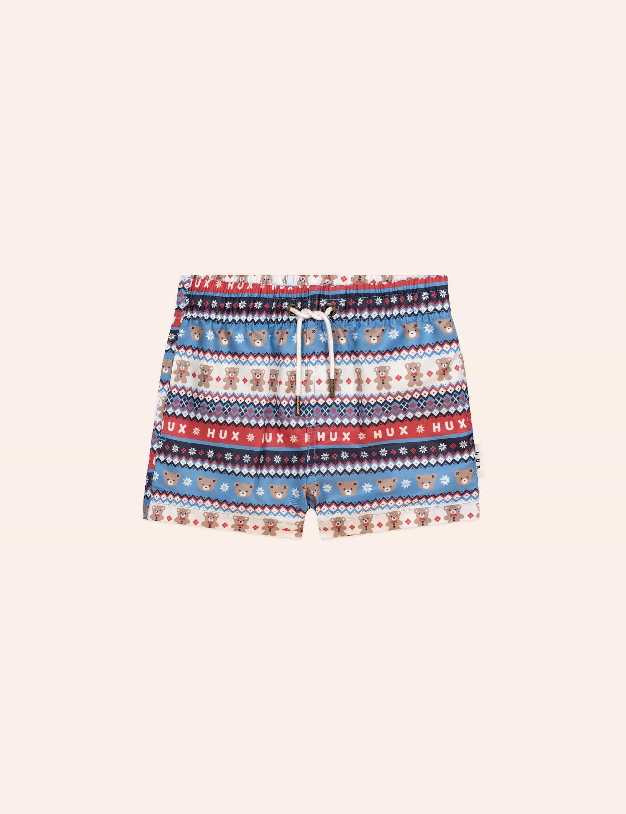 Festive Huxbear Swim Shorts SHORT Huxbaby