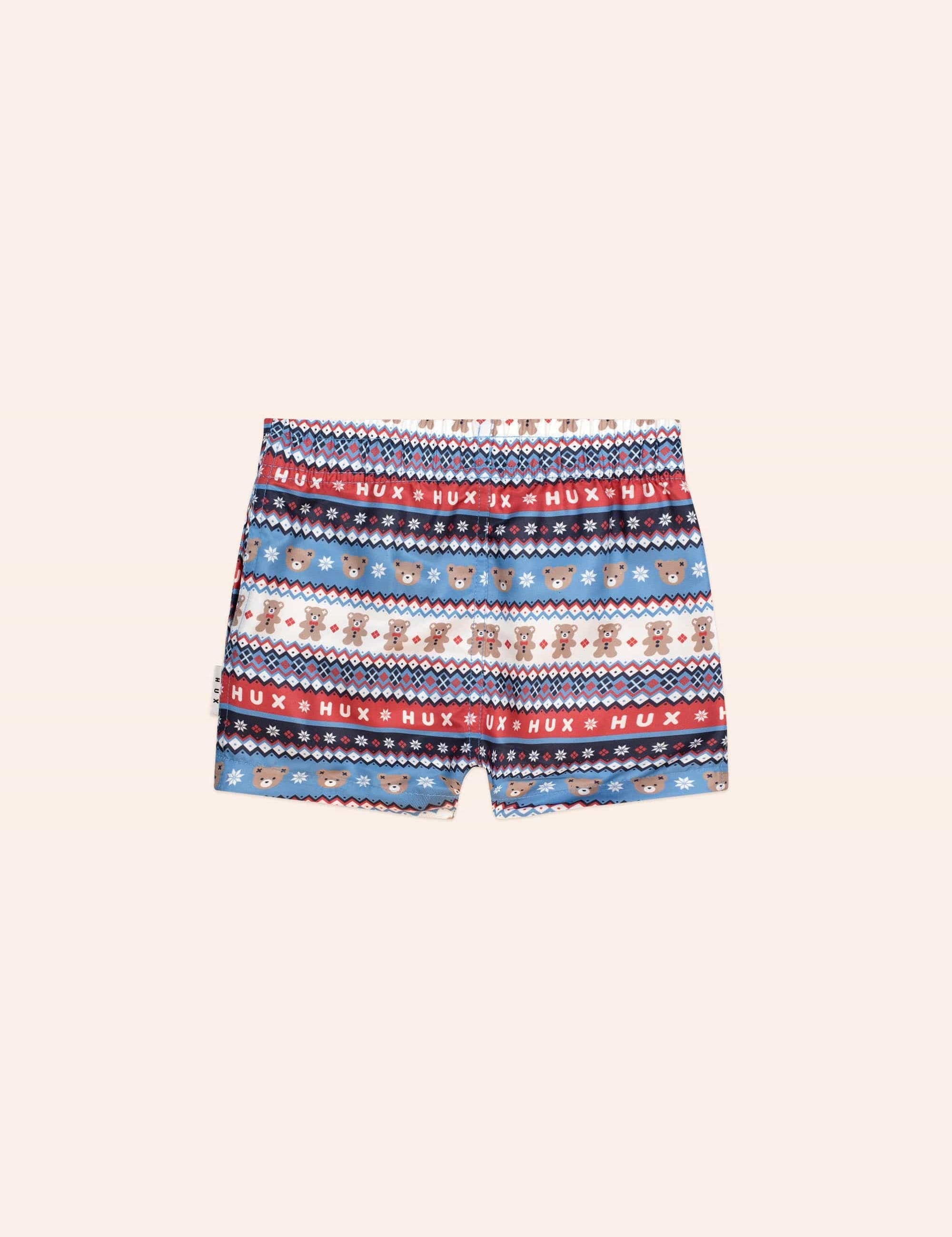 Festive Huxbear Swim Shorts SHORT Huxbaby
