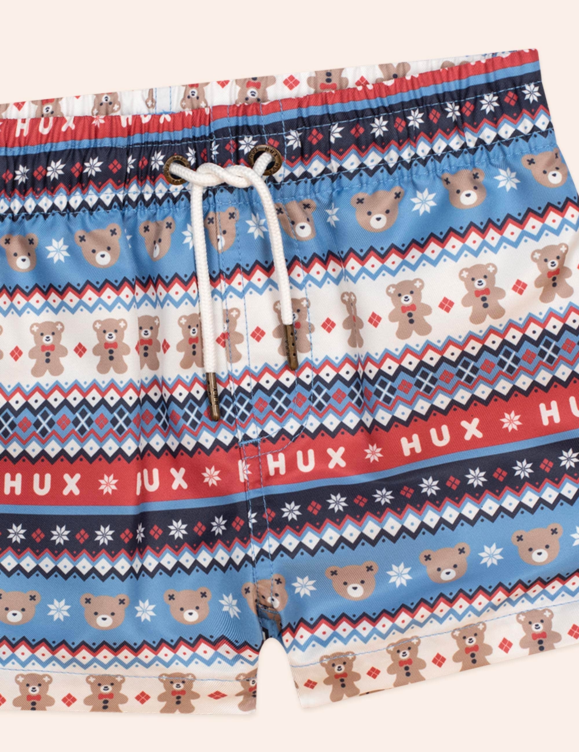 Festive Huxbear Swim Shorts SHORT Huxbaby