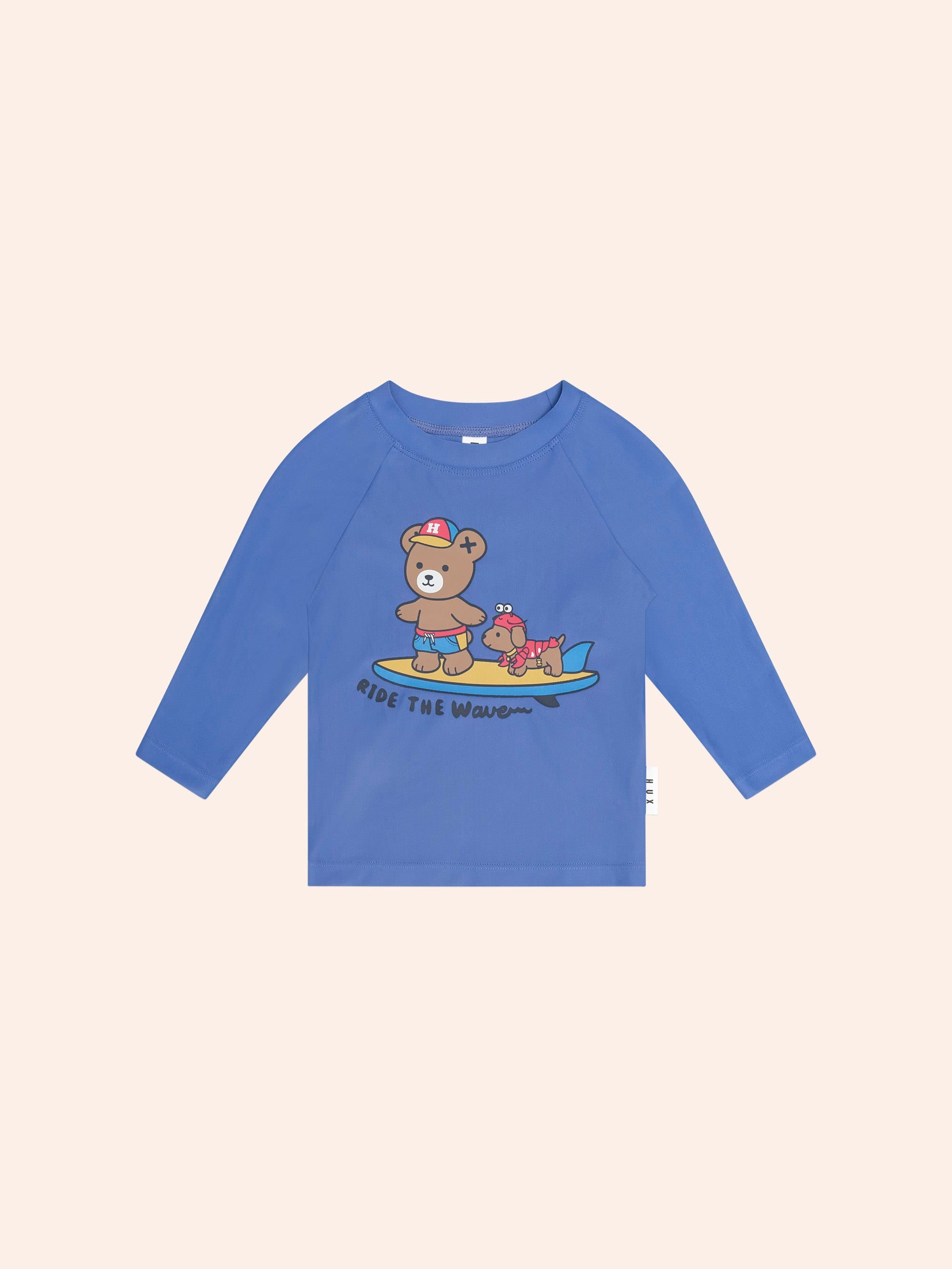 Vacay Surf Hux Rashie SWIMWEAR Huxbaby Shopify