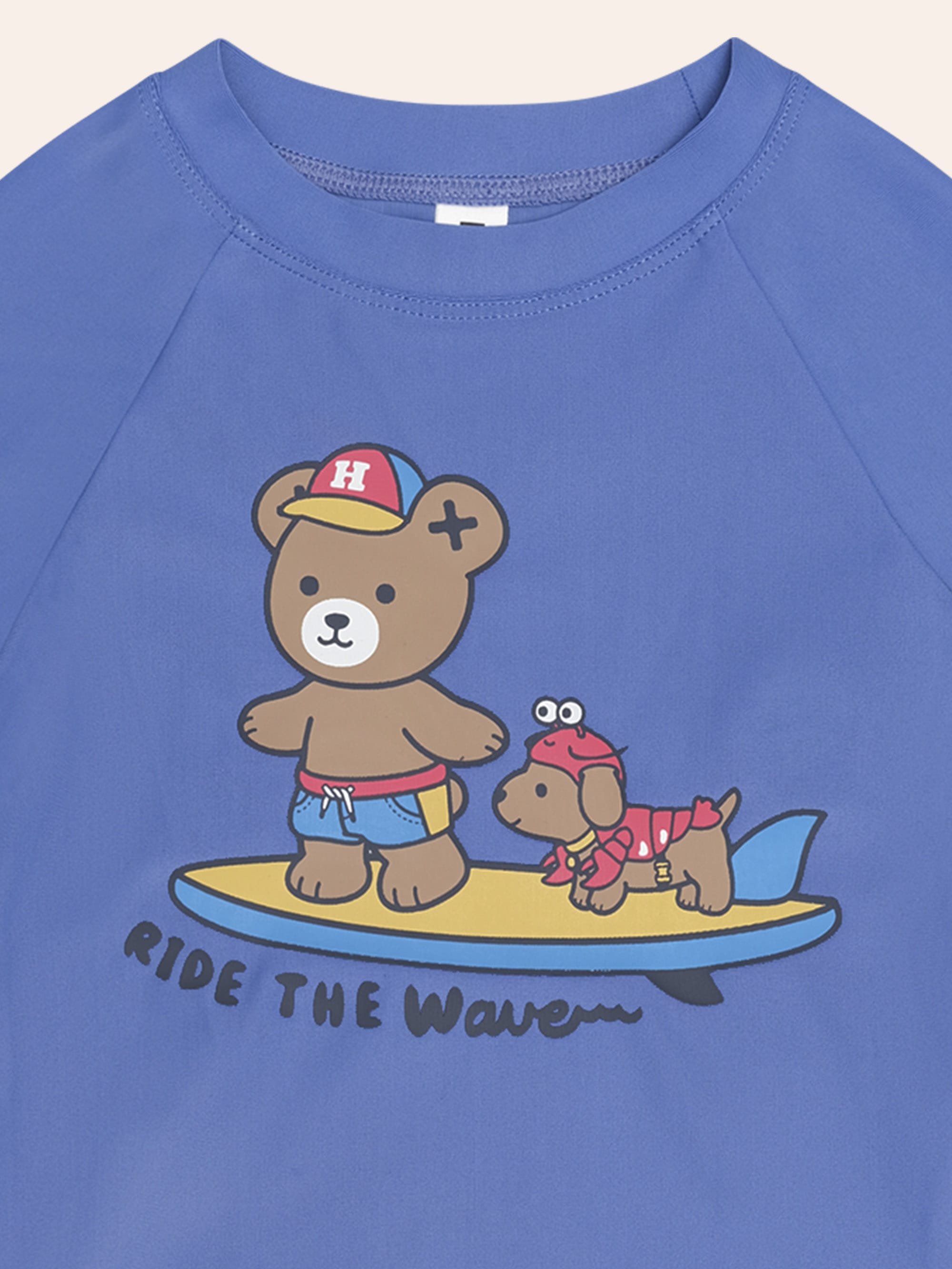 Vacay Surf Hux Rashie SWIMWEAR Huxbaby Shopify