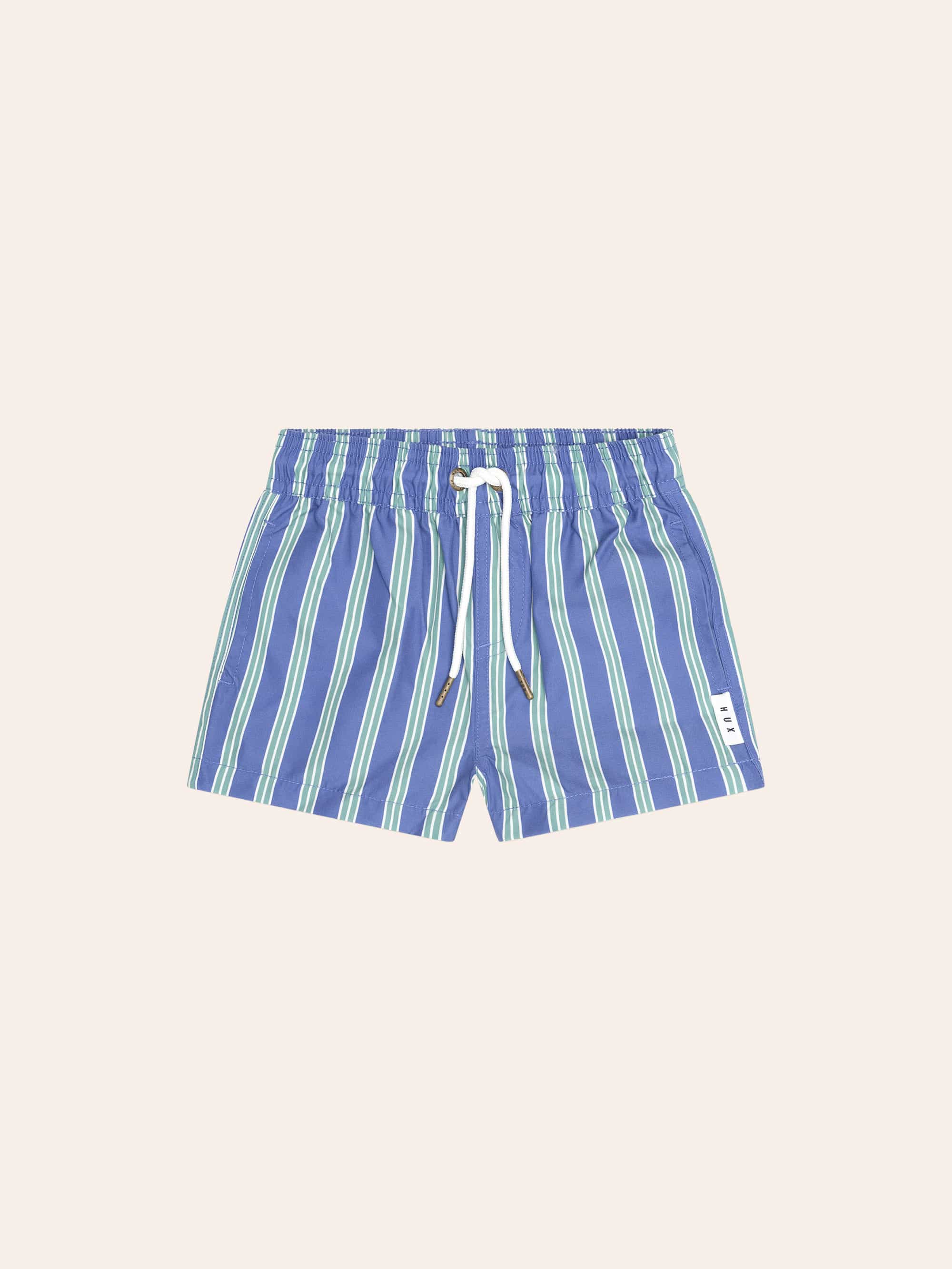 Tropical Vacay Stripe Boardshort SWIMWEAR Huxbaby Shopify