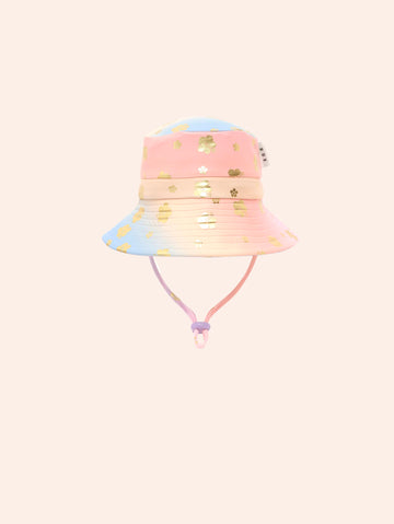 Tropical Foil Floral Ombre Swimhat SWIMWEAR Huxbaby Shopify
