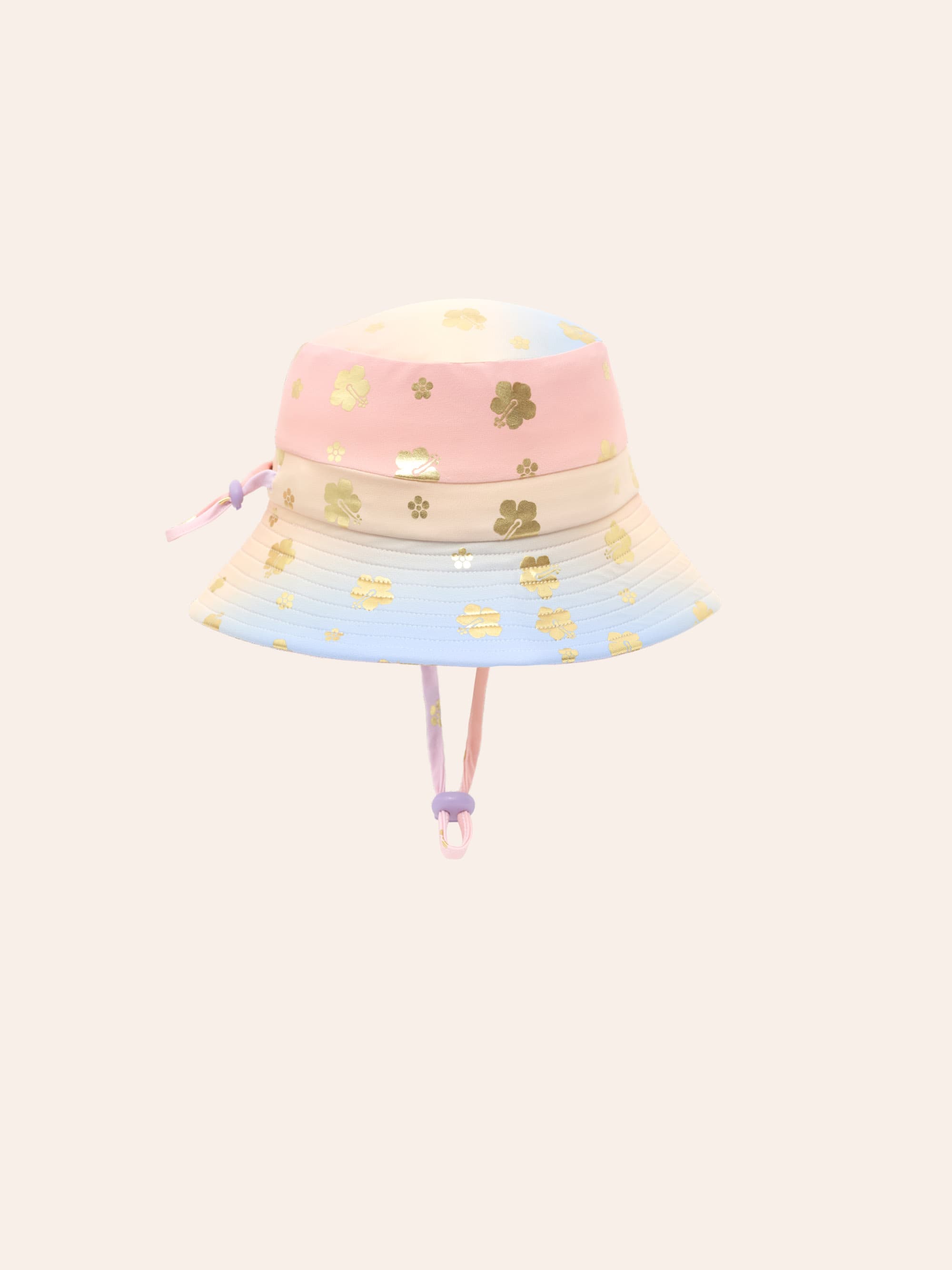 Tropical Foil Floral Ombre Swimhat SWIMWEAR Huxbaby Shopify