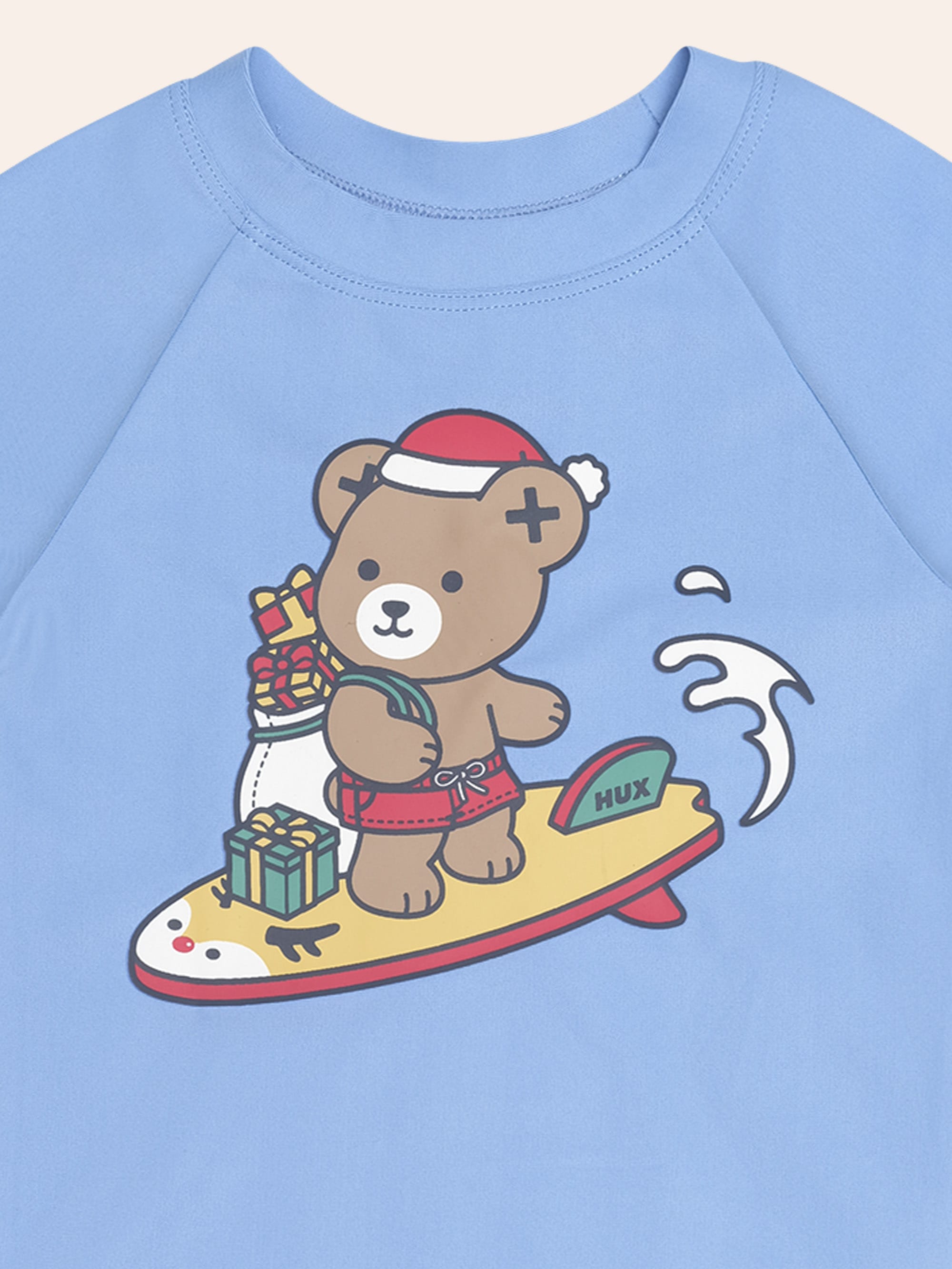 Surfer Festive Hux Rashie SWIMWEAR Huxbaby Shopify