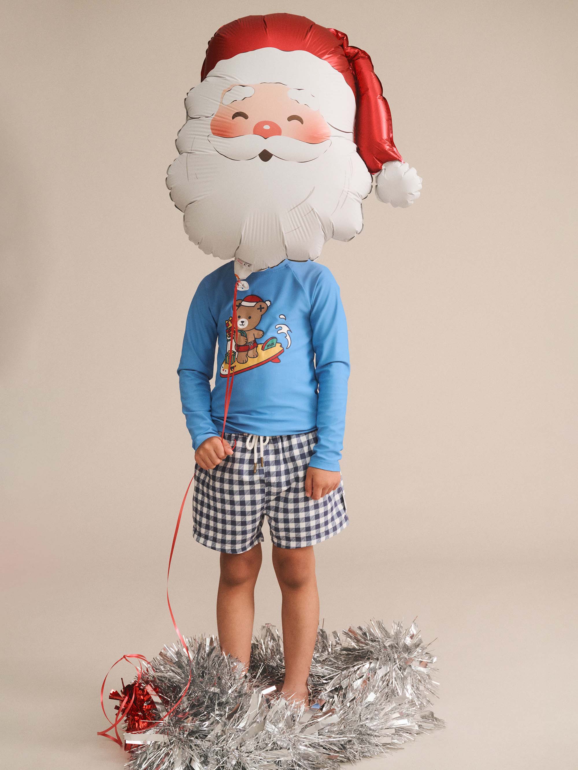 Surfer Festive Hux Rashie SWIMWEAR Huxbaby Shopify