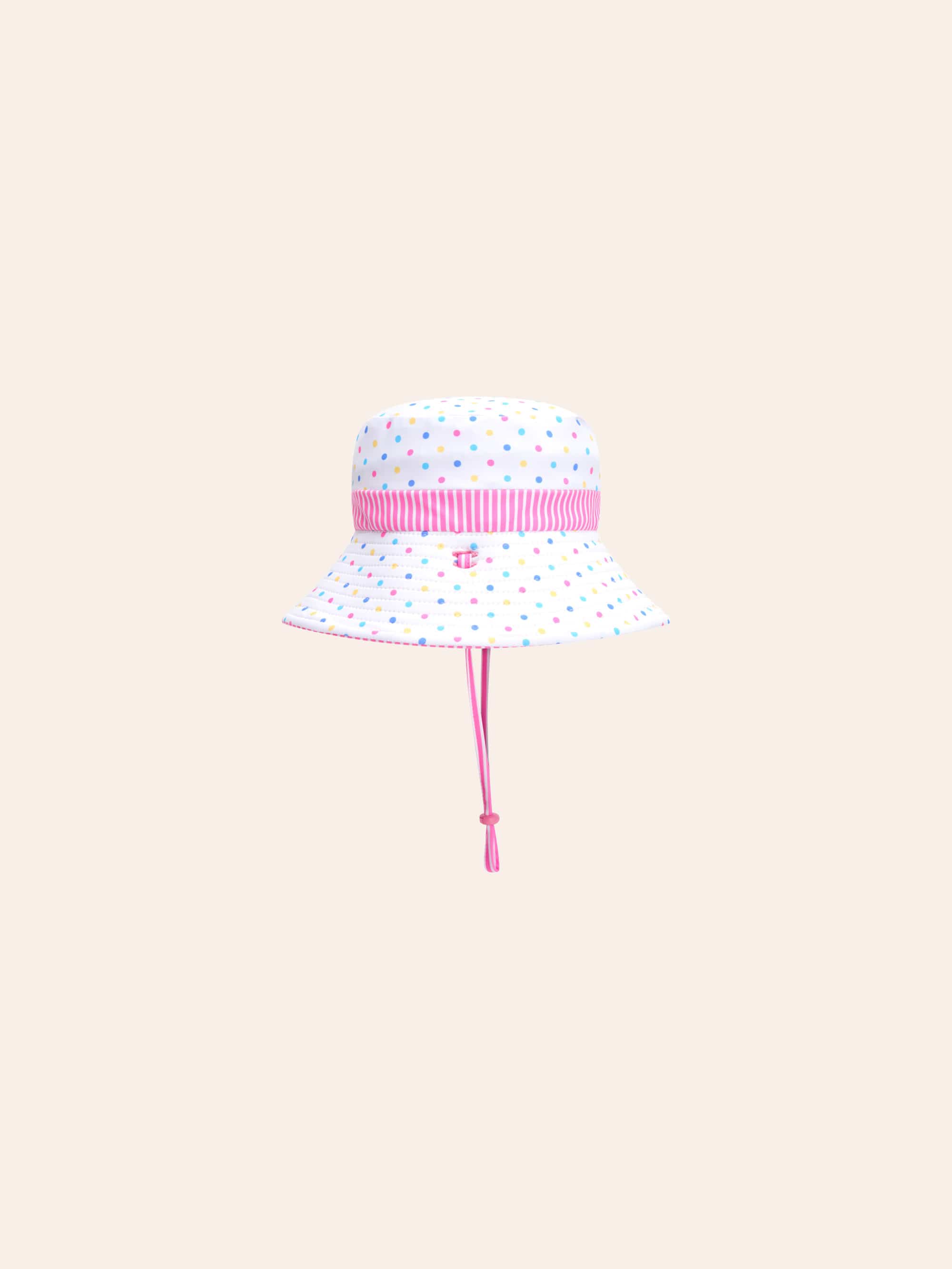 Bon Voyage Reversible Swim Hat SWIMWEAR Huxbaby Shopify