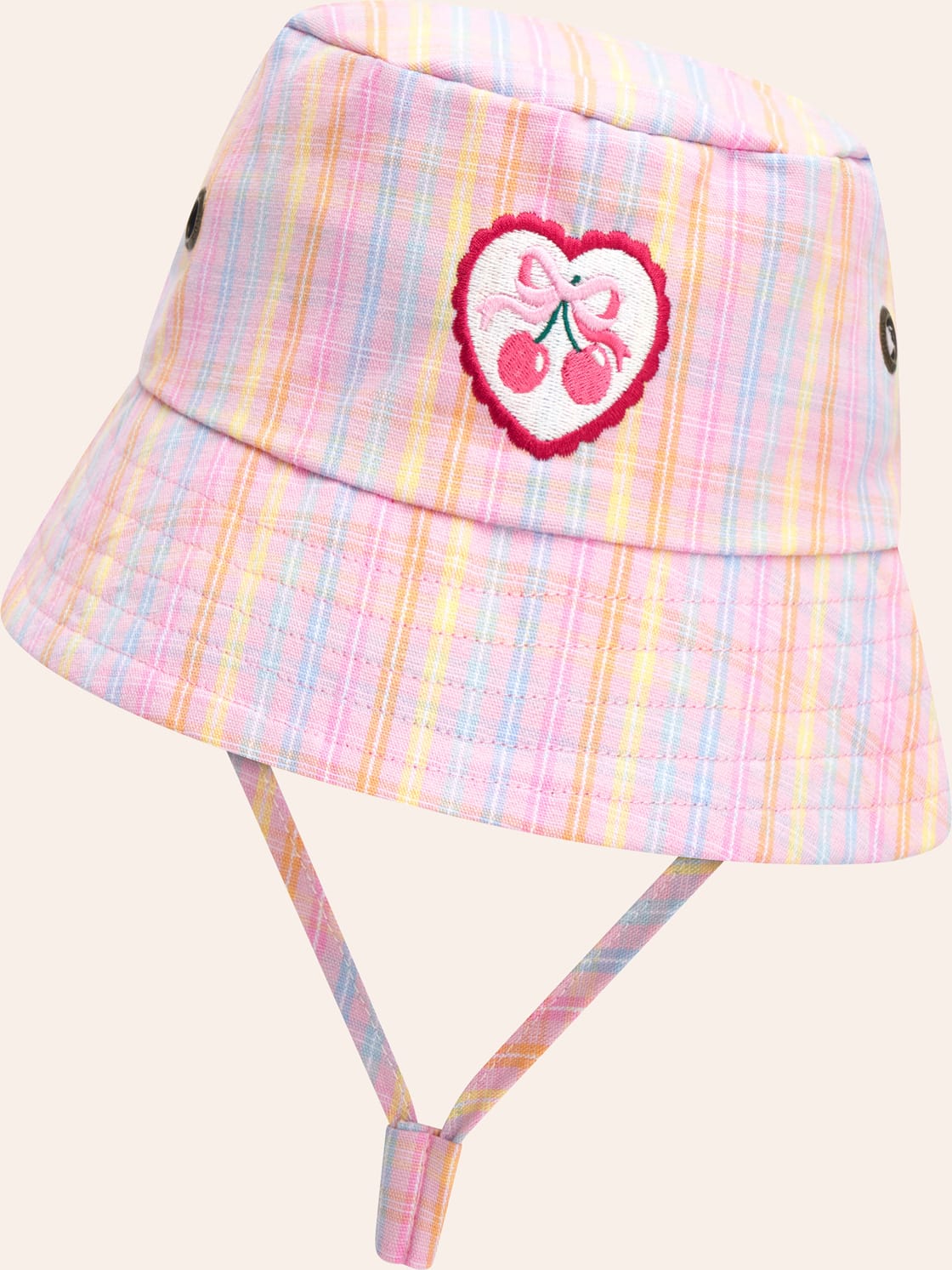 Seaside Rainbow Stripe Bucket Hat ACCESSORIES Huxbaby Shopify