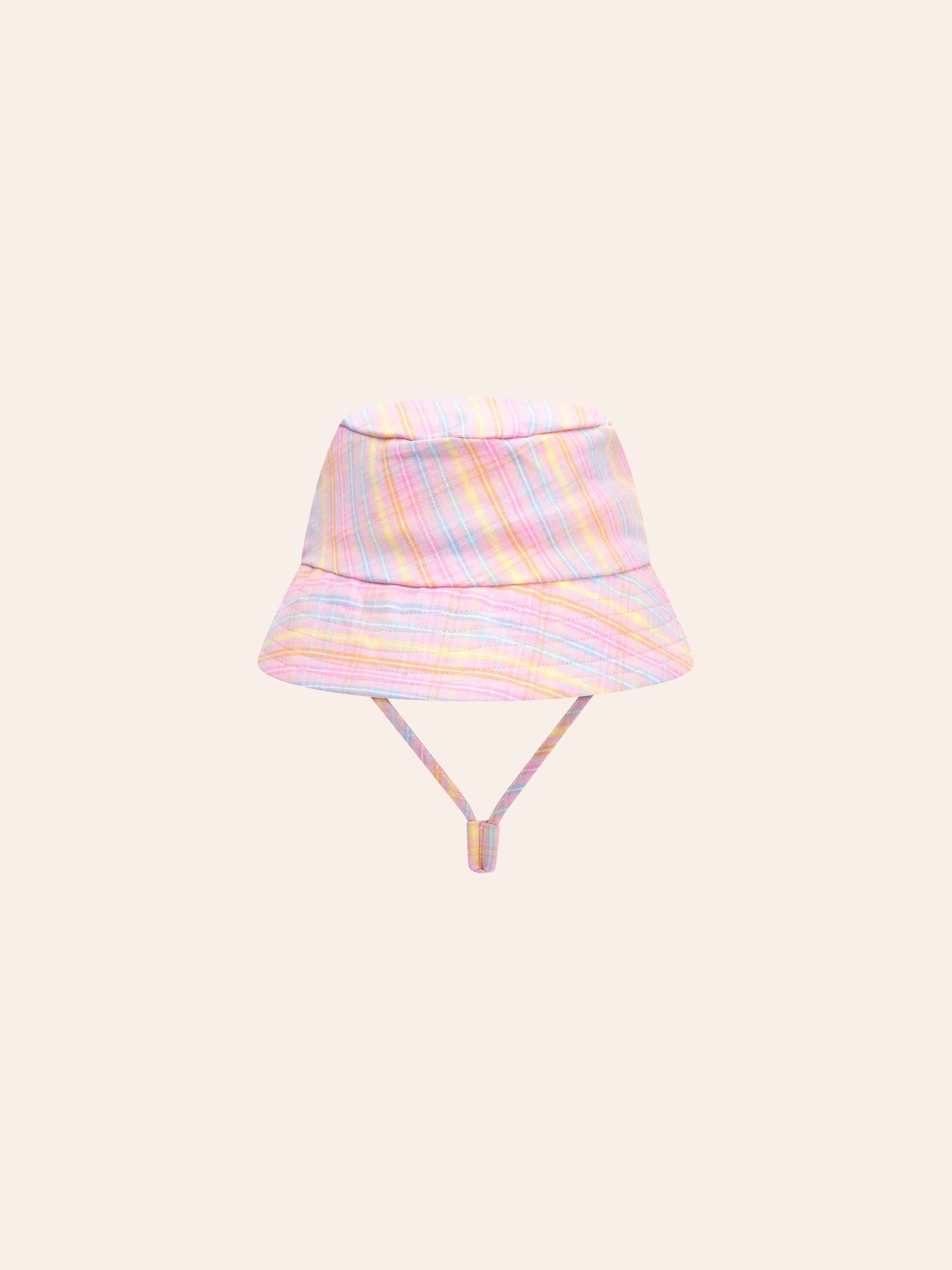 Seaside Rainbow Stripe Bucket Hat ACCESSORIES Huxbaby Shopify
