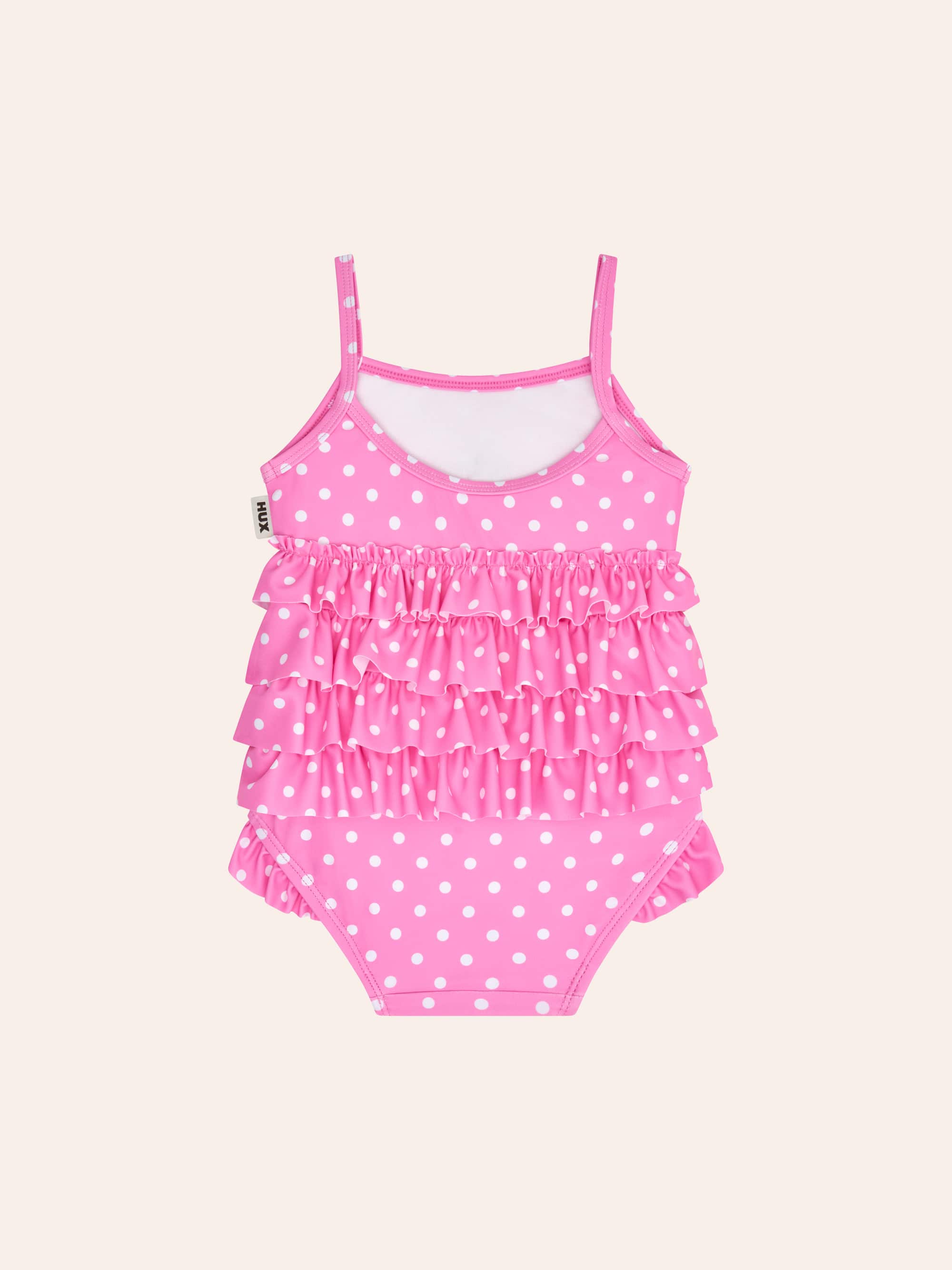 Polka Dot Ice Cream Tiered Swimsuit SWIMWEAR Huxbaby Shopify