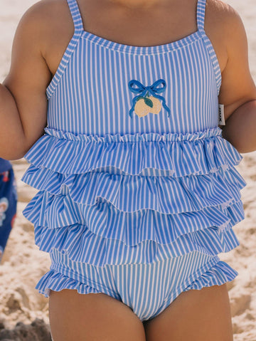 Limonata Tiered Swimsuit SWIMWEAR Huxbaby Shopify