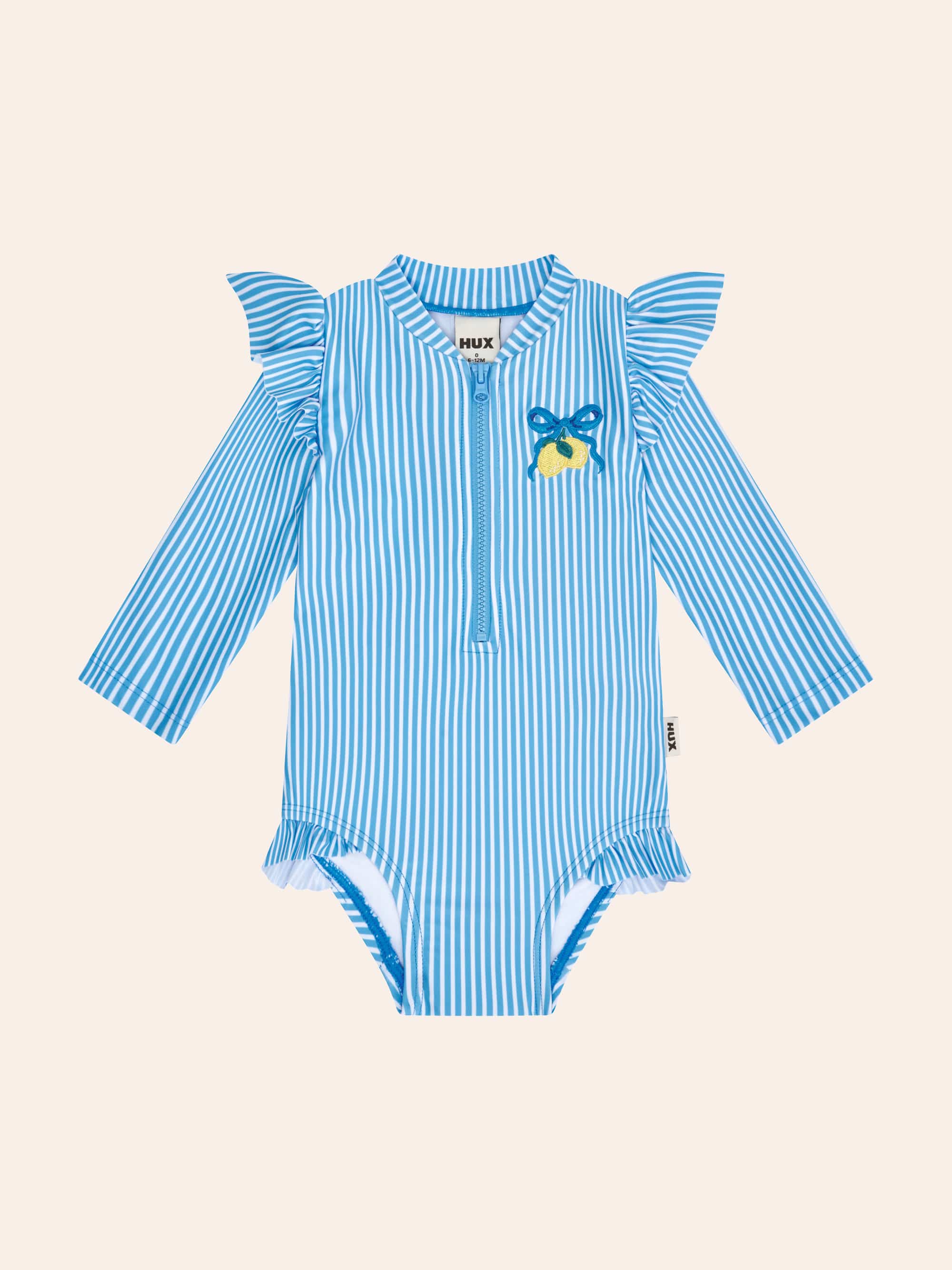 Limonata Frill Swimsuit SWIMWEAR Huxbaby Shopify