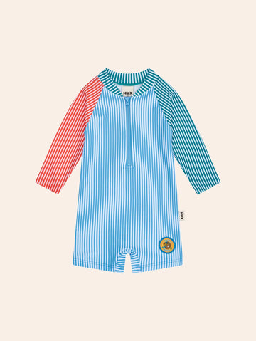 Vacay Mode Multi Stripe Swimsuit SWIMWEAR Huxbaby Shopify