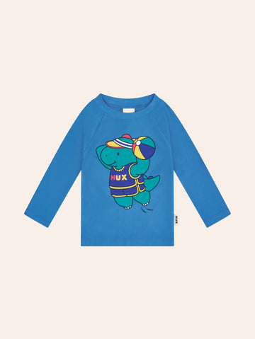 Beach Volleyball Dino Swim Rashie SWIMWEAR Huxbaby Shopify
