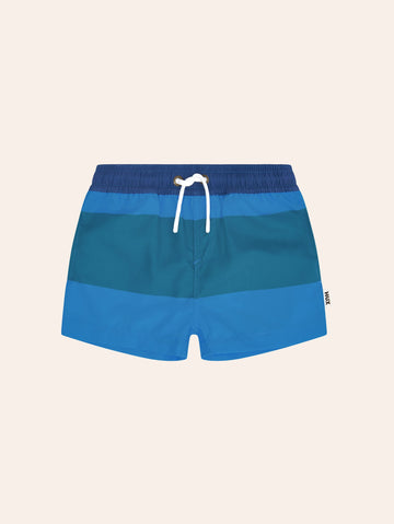 Block Stripe Boardshort SWIMWEAR Huxbaby Shopify