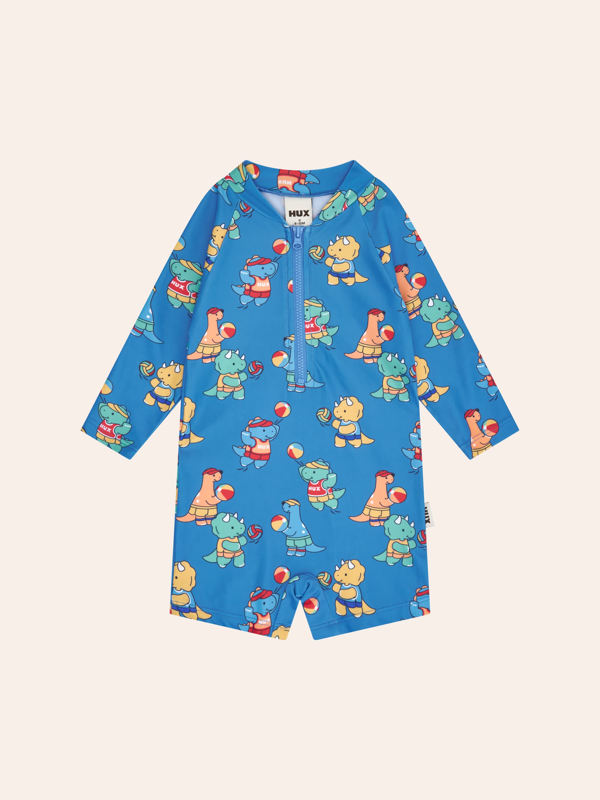 Beach Volleyball Dino Swimsuit SWIMWEAR Huxbaby Shopify