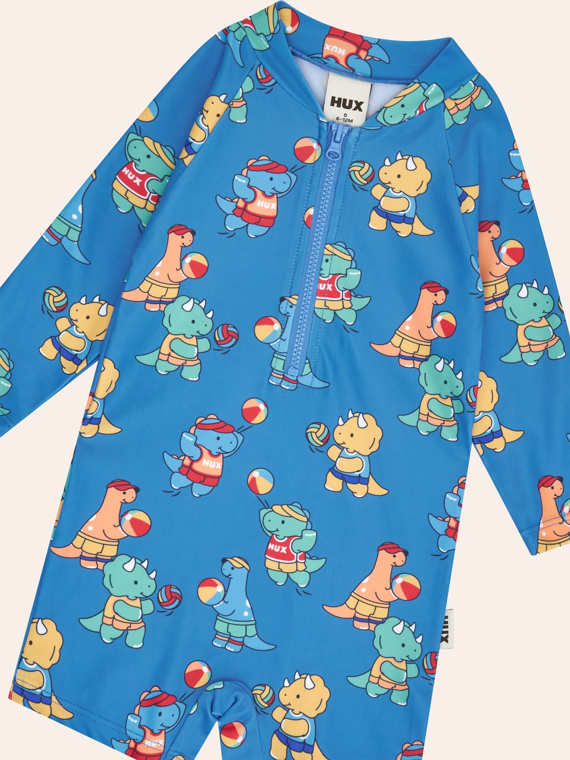 Beach Volleyball Dino Swimsuit SWIMWEAR Huxbaby Shopify