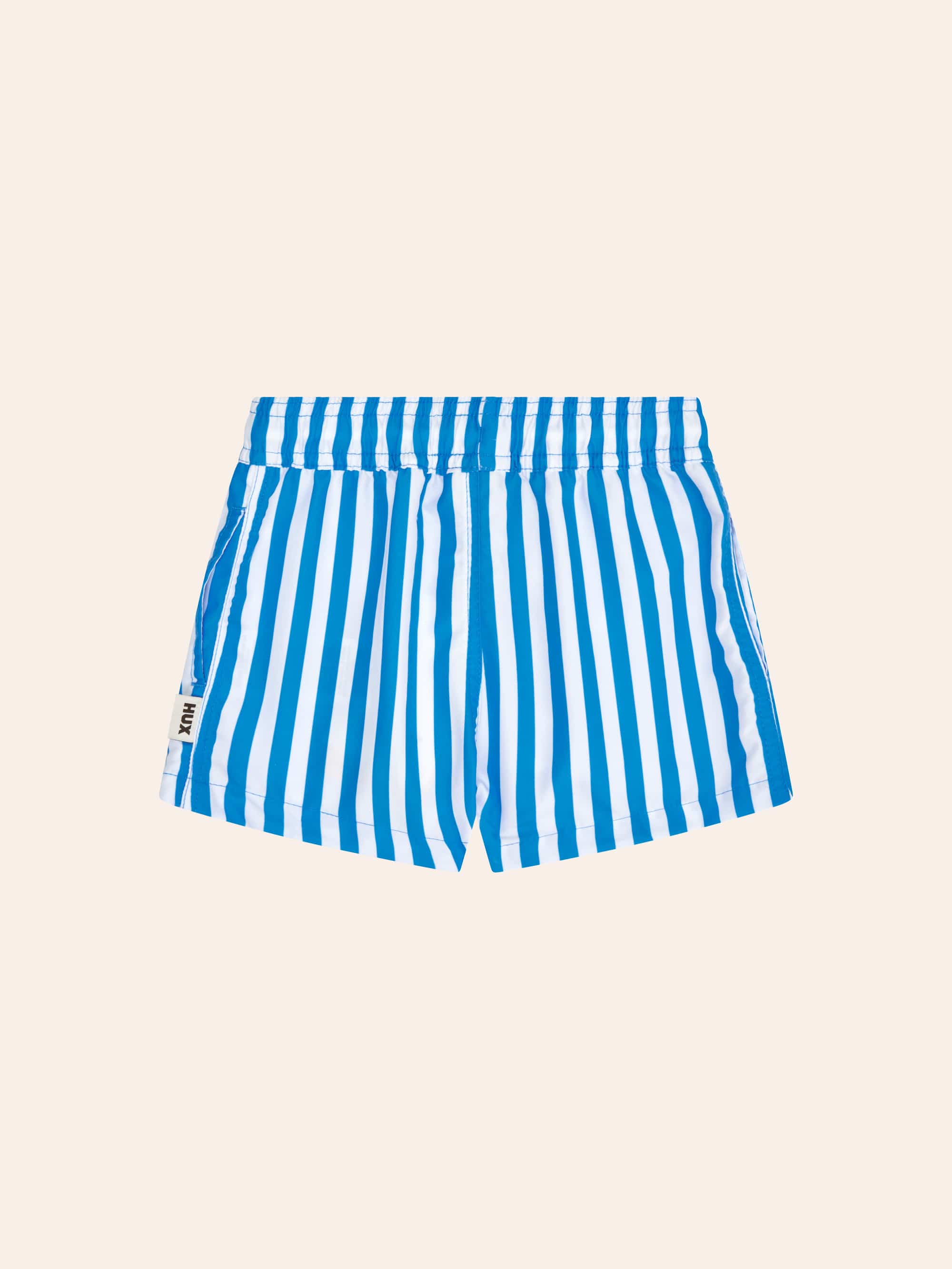Aqua Stripe Boardshort SWIMWEAR Huxbaby Shopify