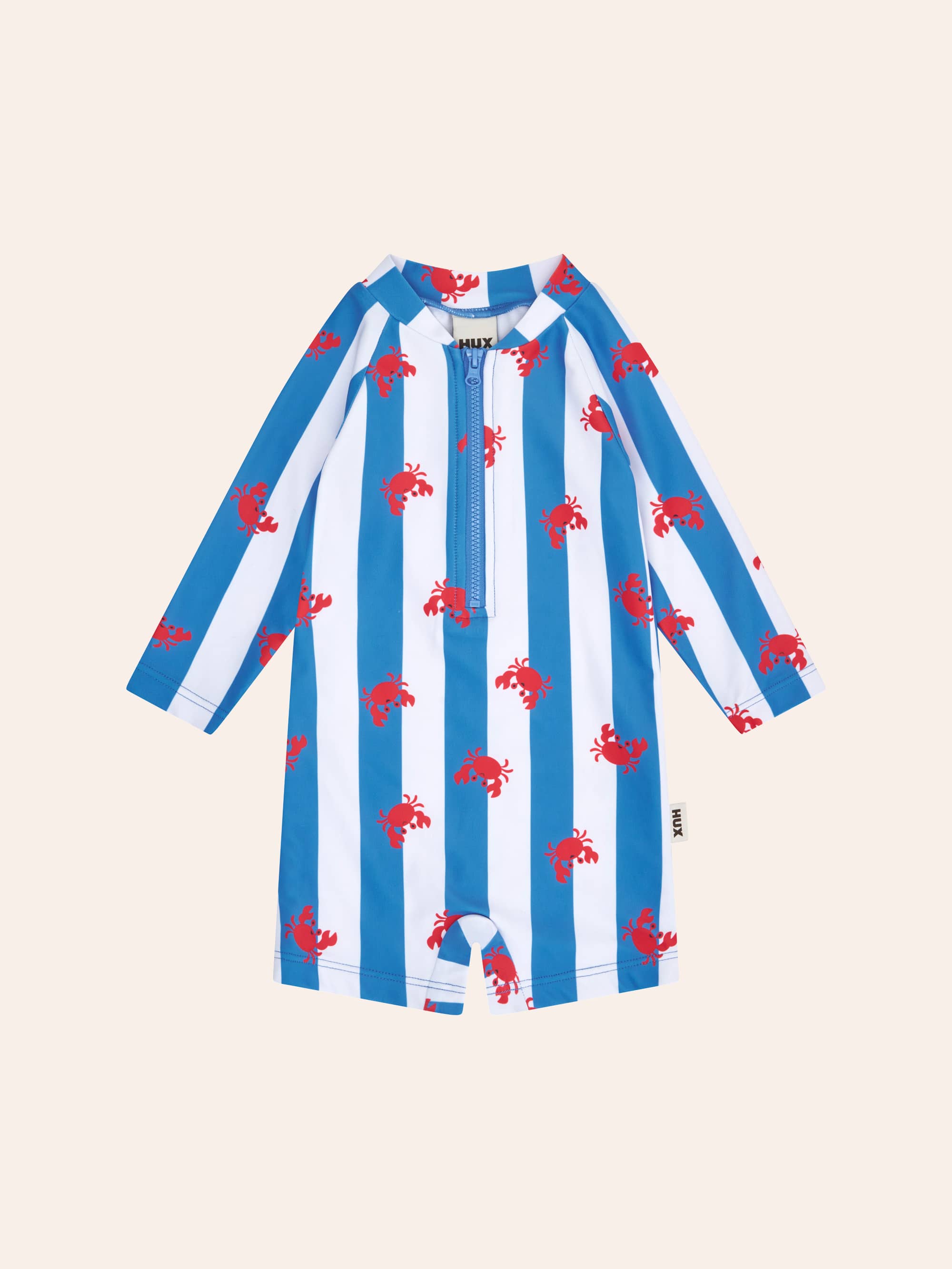 Crab Stripe Swimsuit SWIMWEAR Huxbaby Shopify