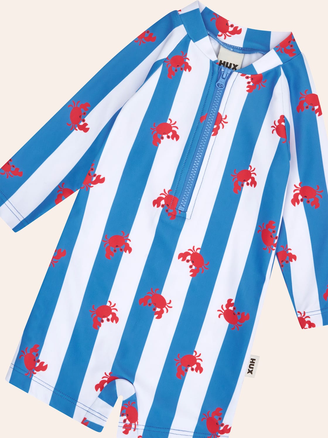 Crab Stripe Swimsuit SWIMWEAR Huxbaby Shopify