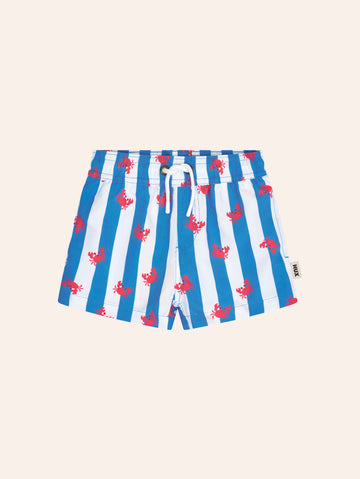 Crab Stripe Boardshort SWIMWEAR Huxbaby Shopify