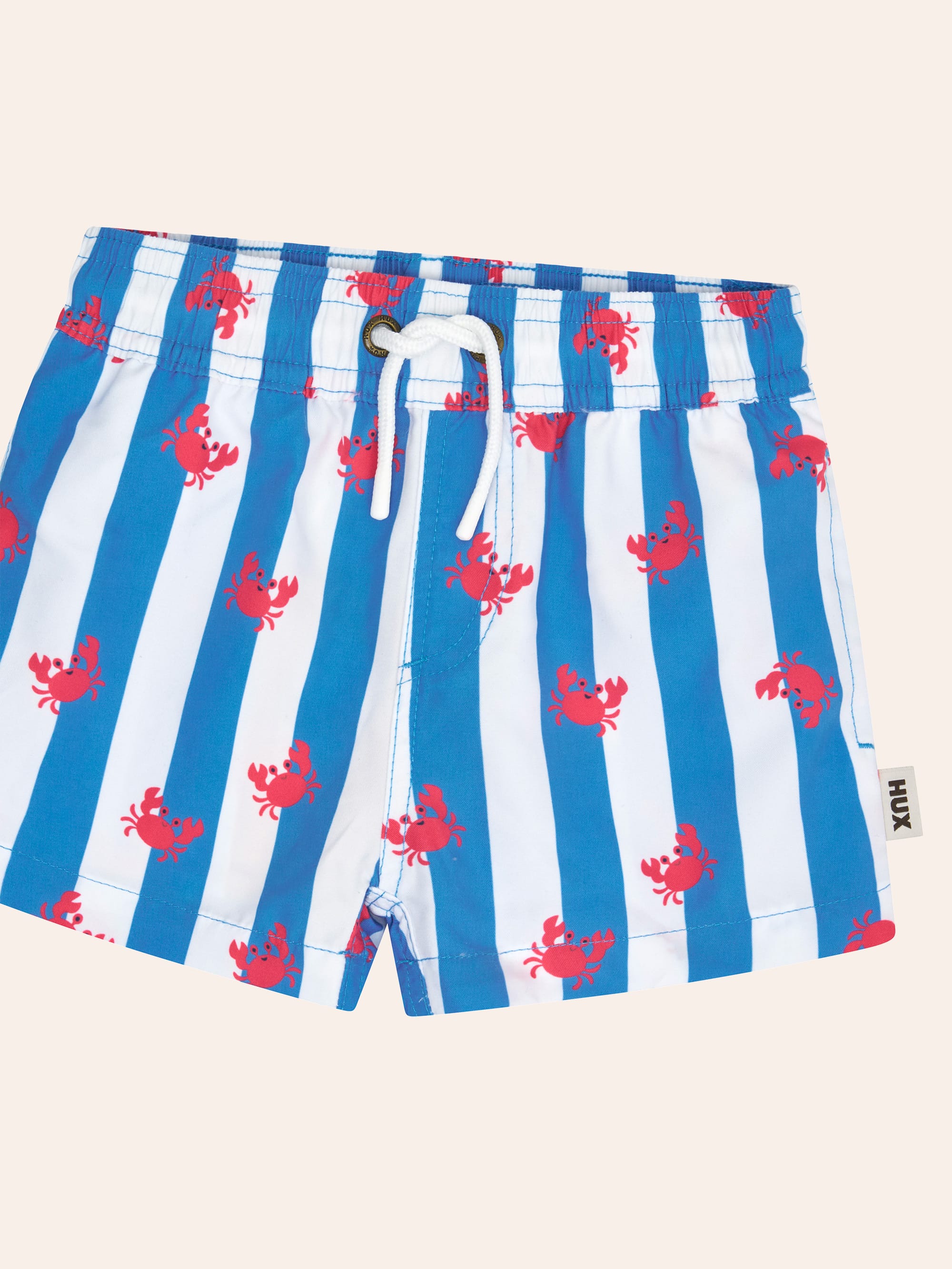 Crab Stripe Boardshort SWIMWEAR Huxbaby Shopify