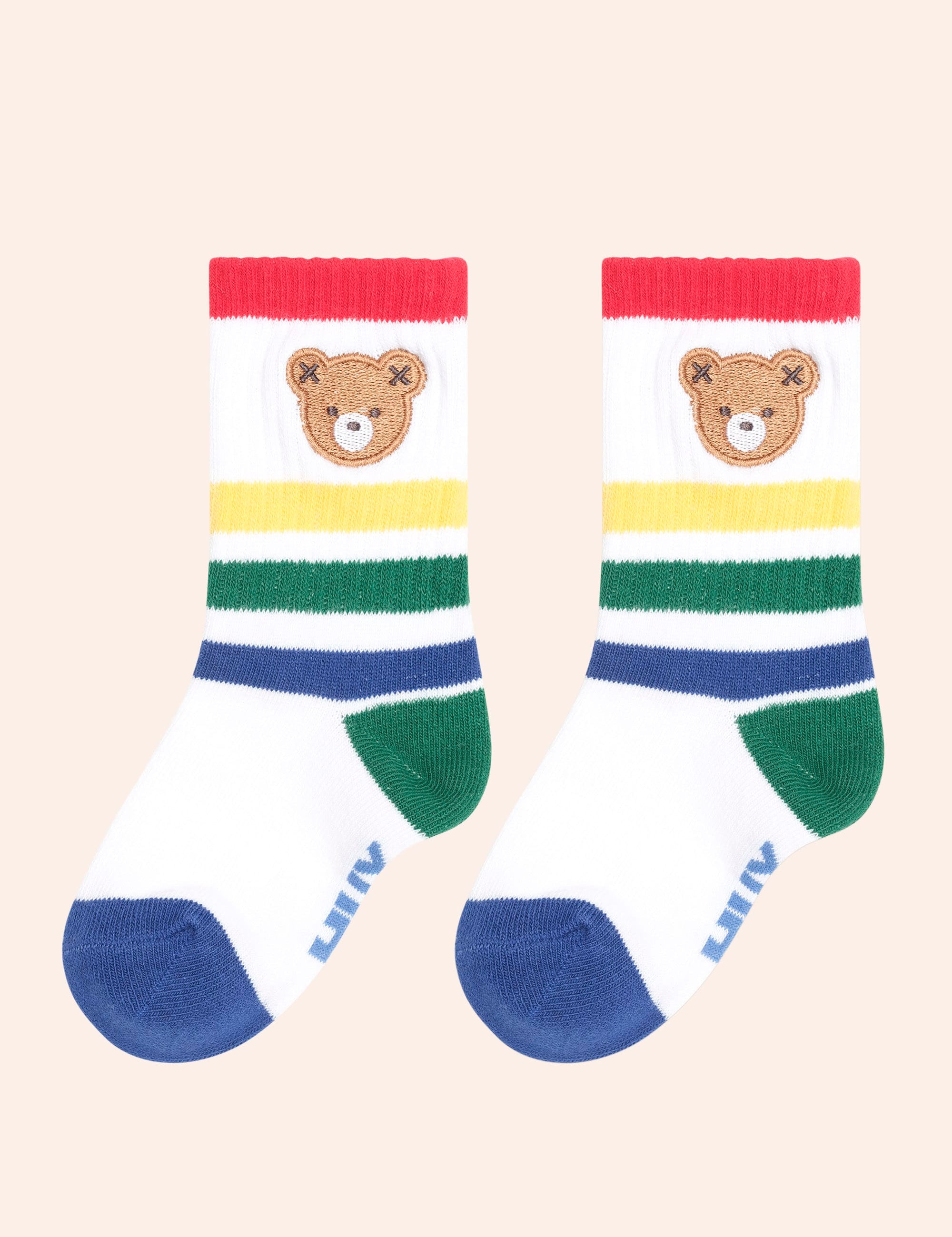 3Pk Boys Sports Socks ACCESSORIES Huxbaby Shopify