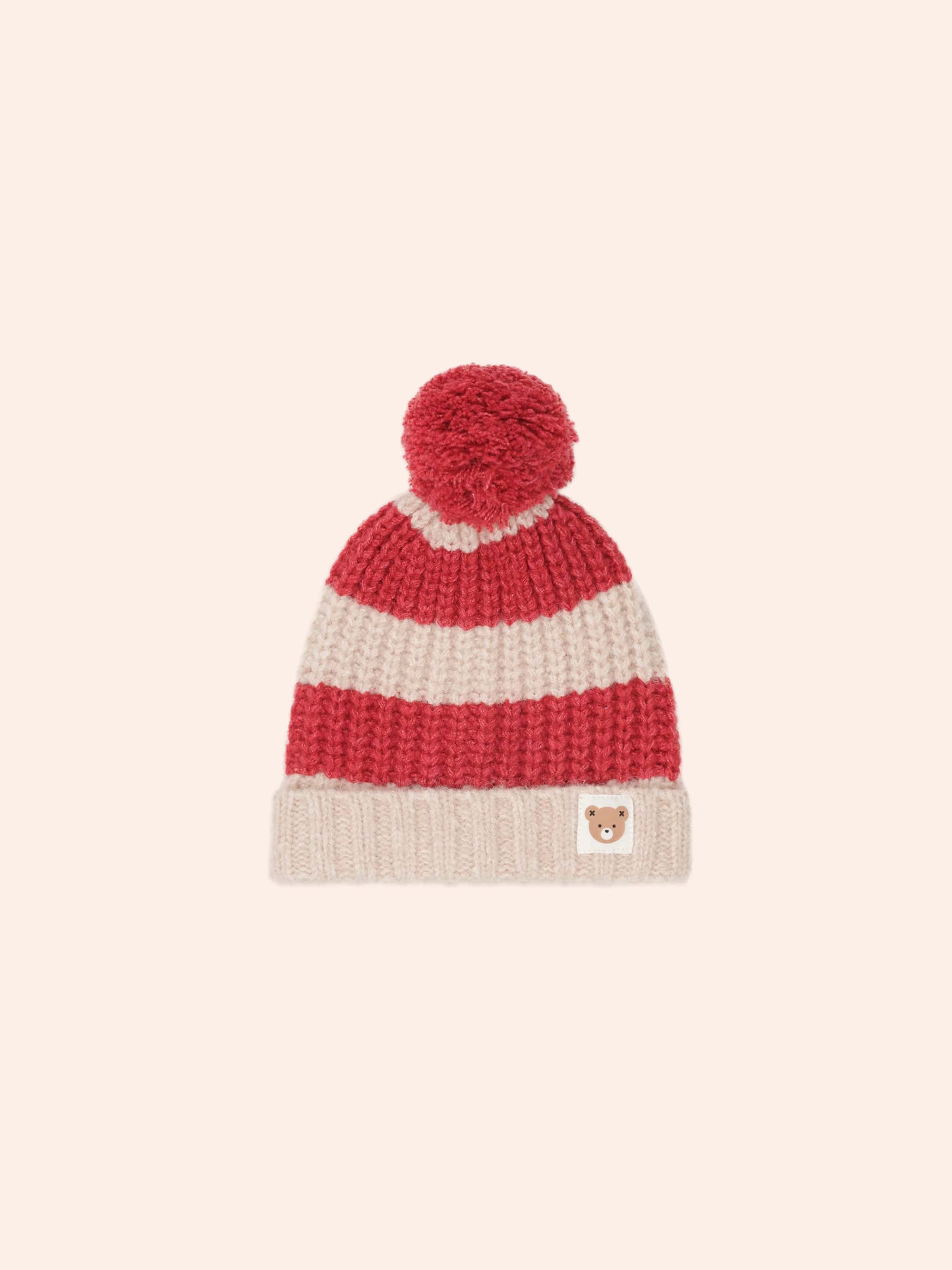 Classic Stripe Beanie ACCESSORIES Huxbaby